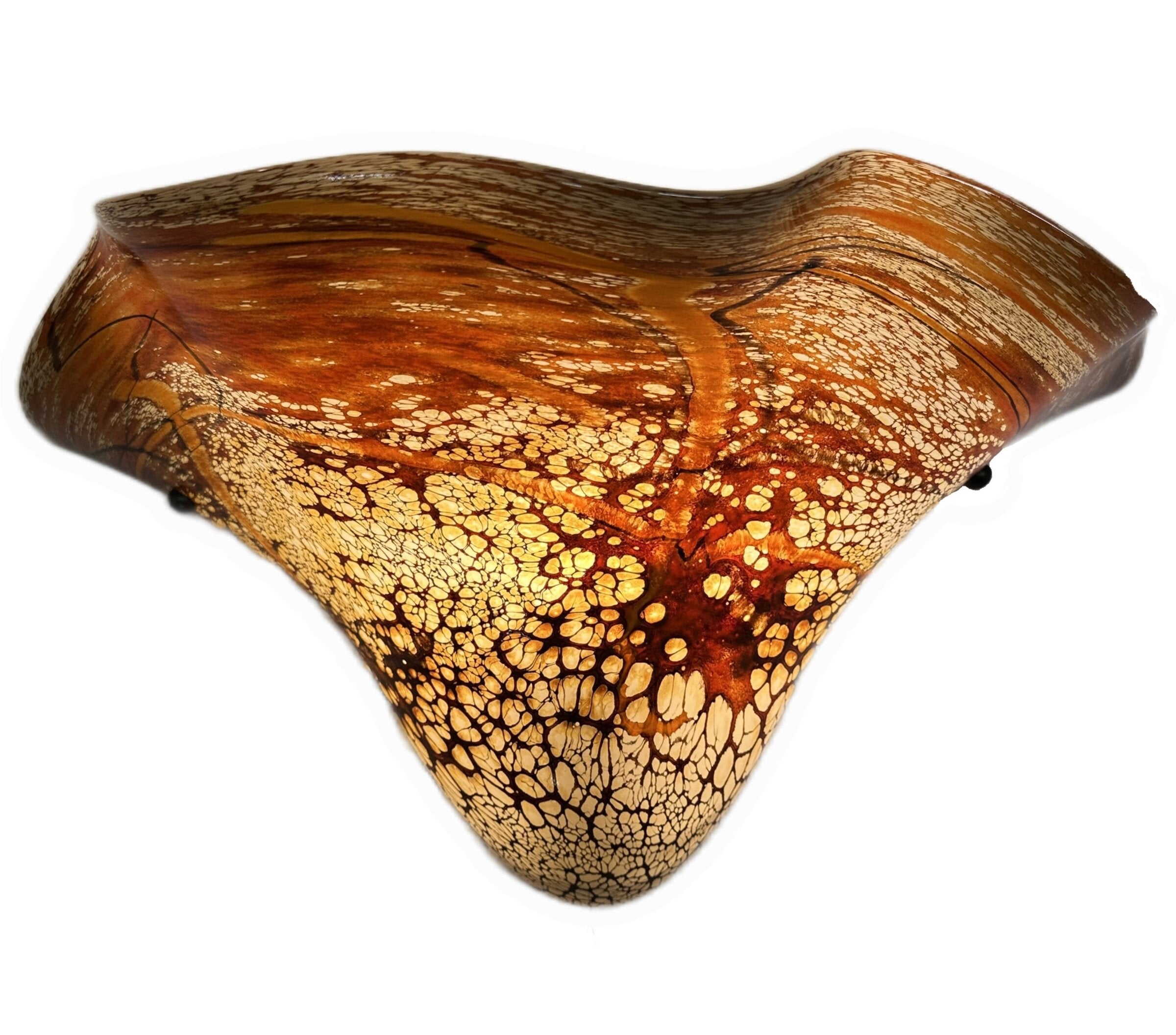 Paprika Fluted Sconce