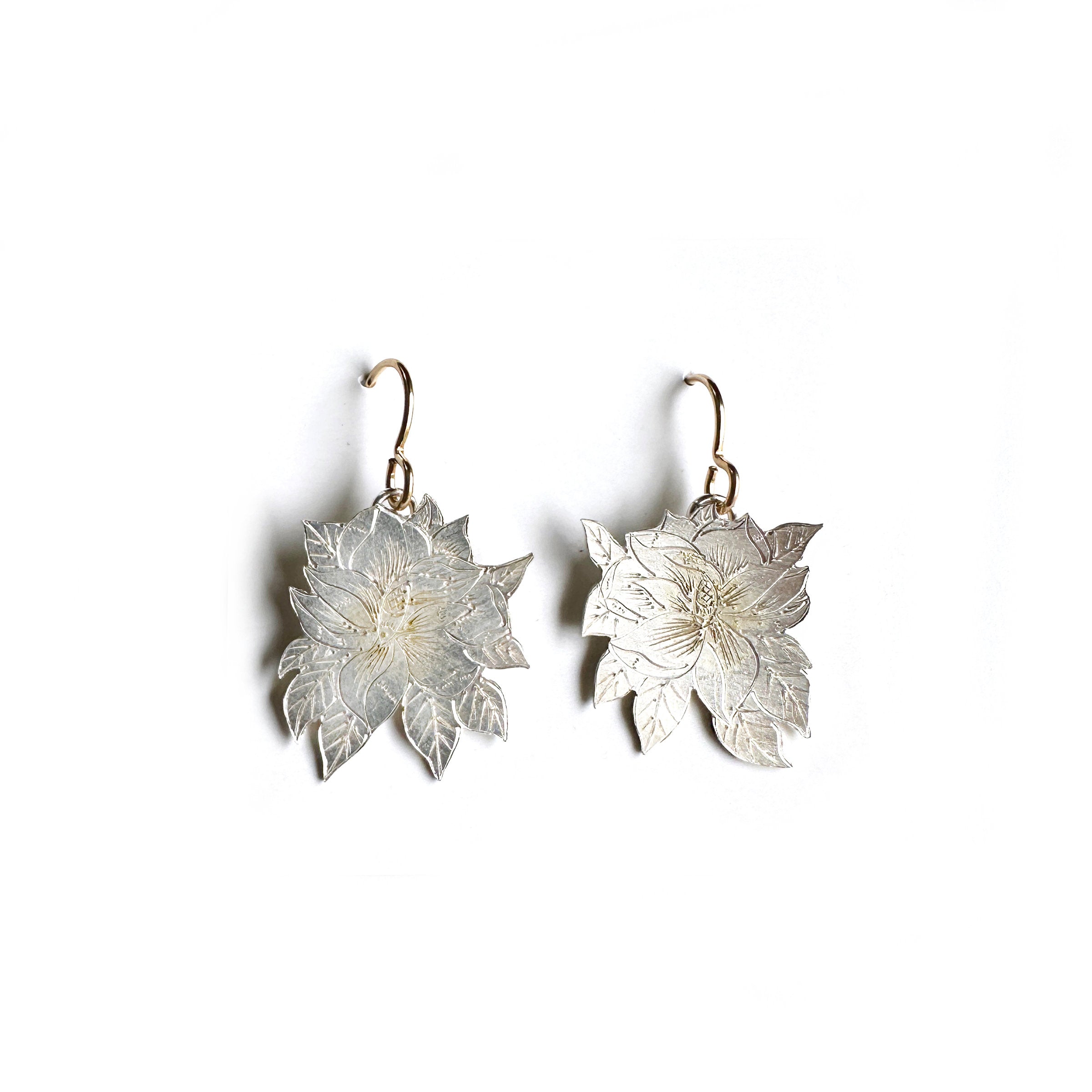 Magnolia Blossom Earrings