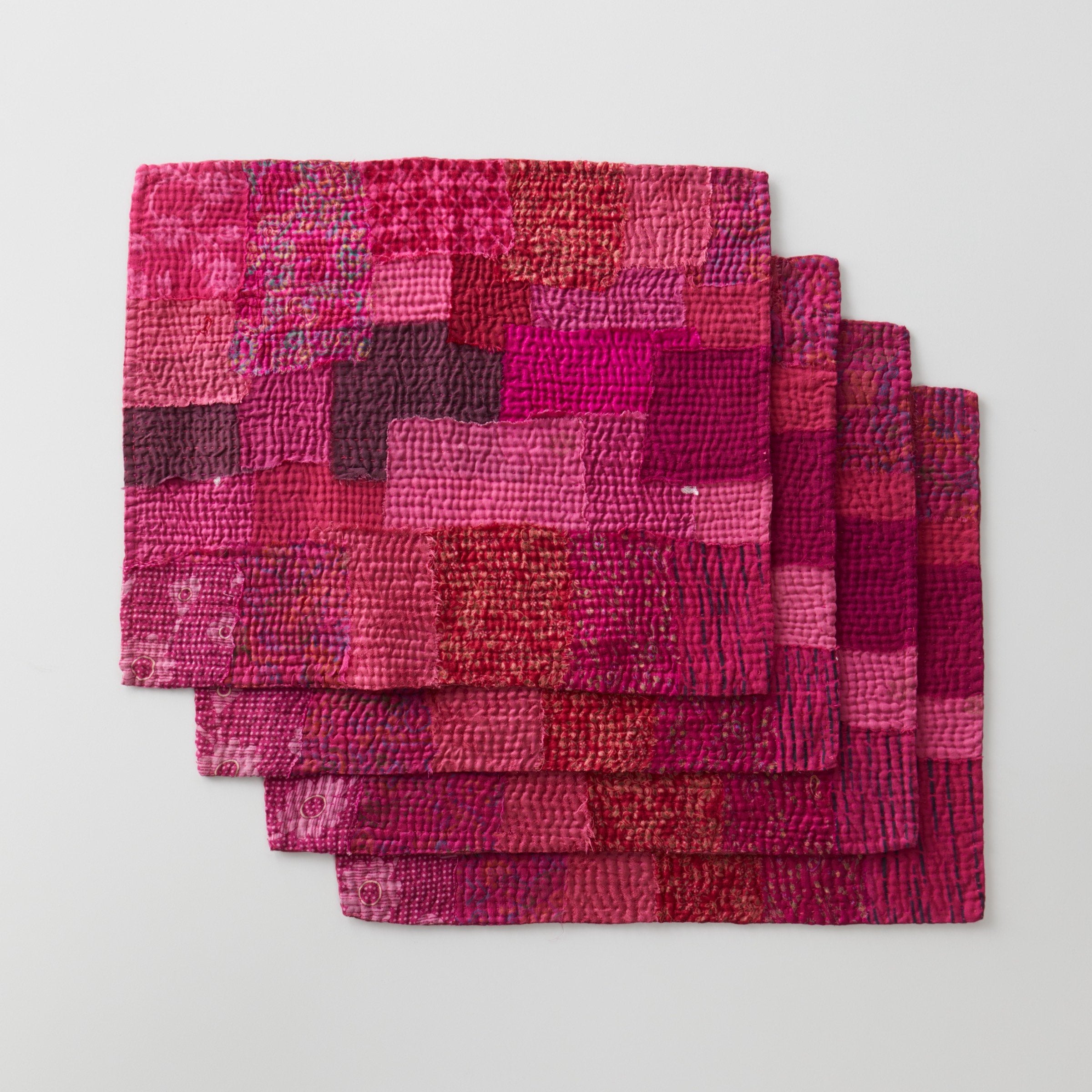 Printed Fray Kantha Placemats