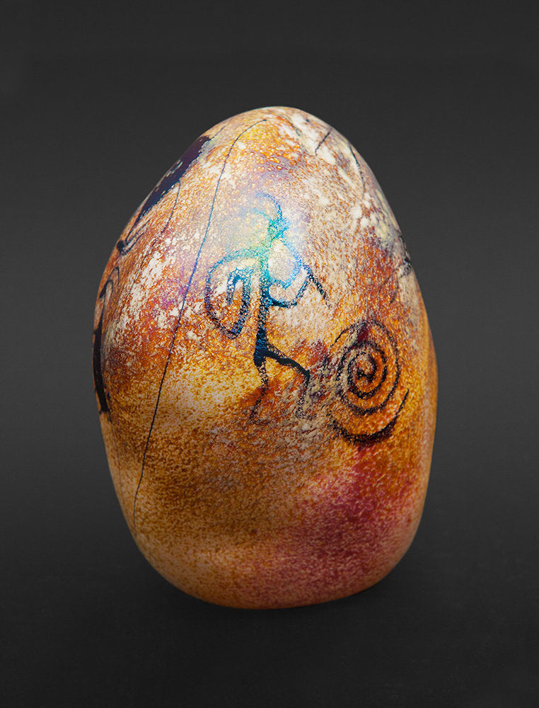 Rock Art Kokopelli ココペリ メタル studioT&Y Kokopelli Petroglyph Rock · Artful Home