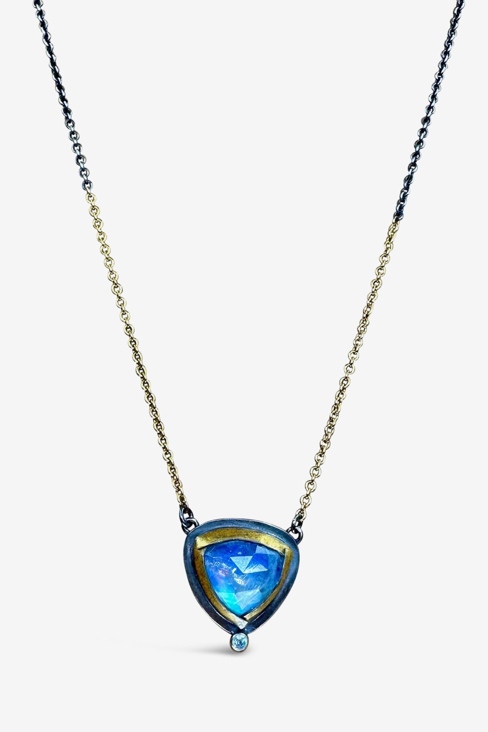 Tri Fold Split Necklace
