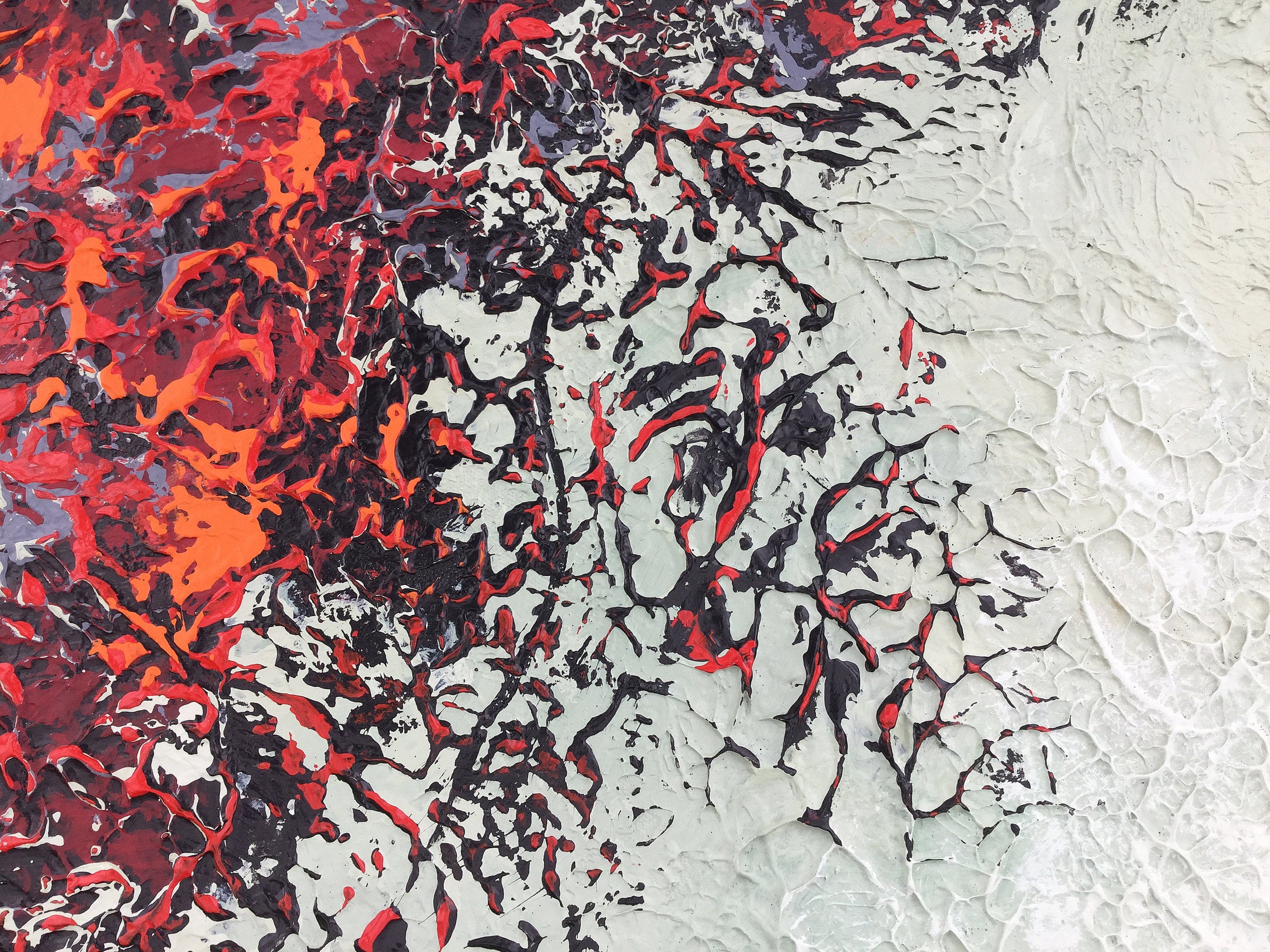 The Flaming Heart Detail