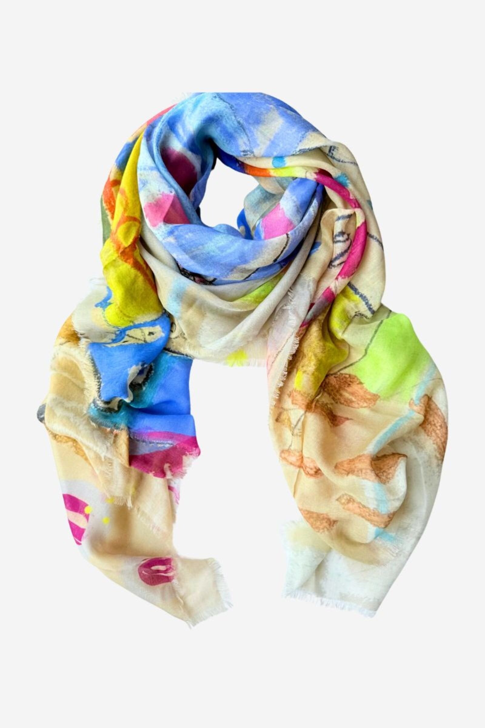 Shine Silk Modal Scarf