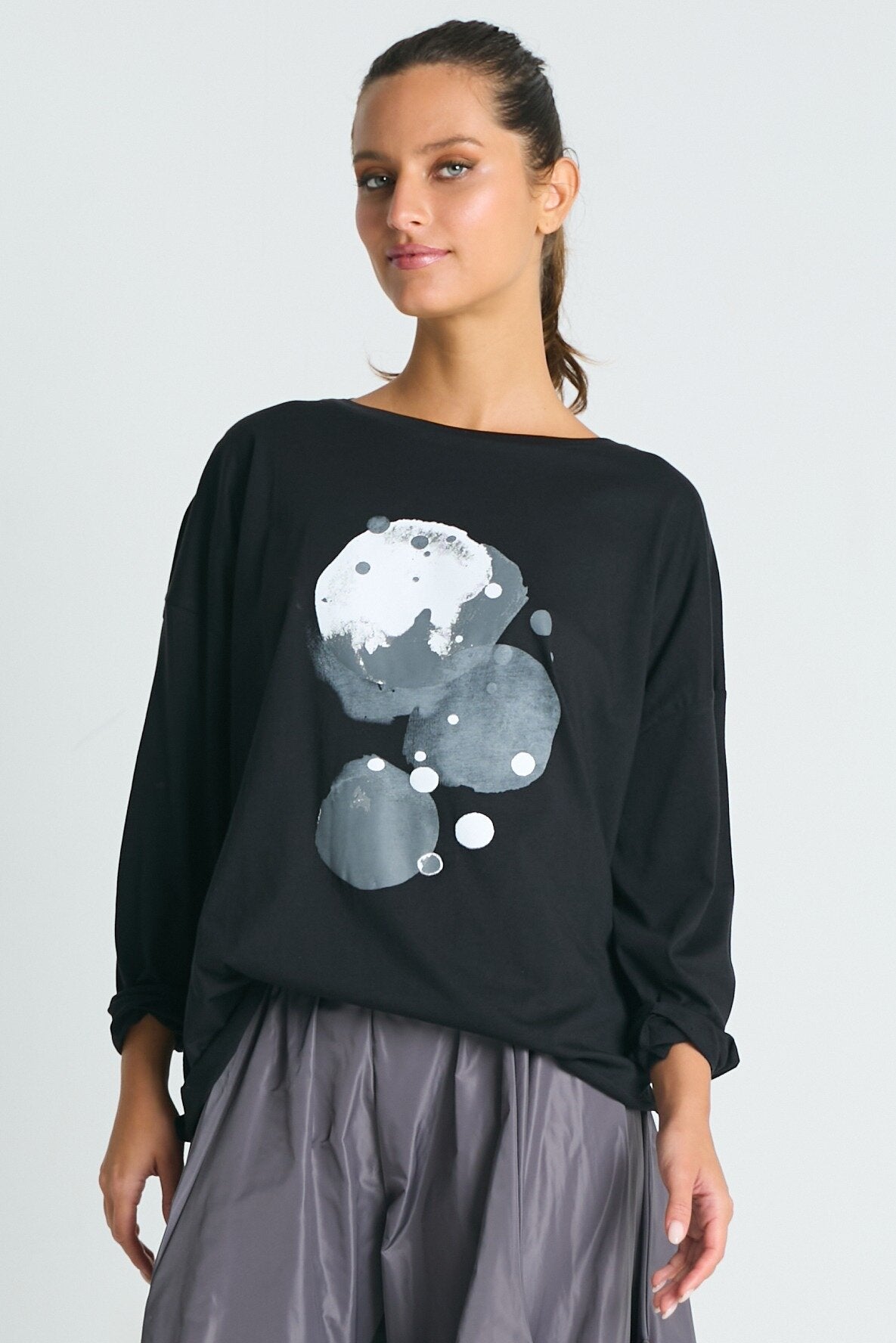 Raw Hem Boxy Tee