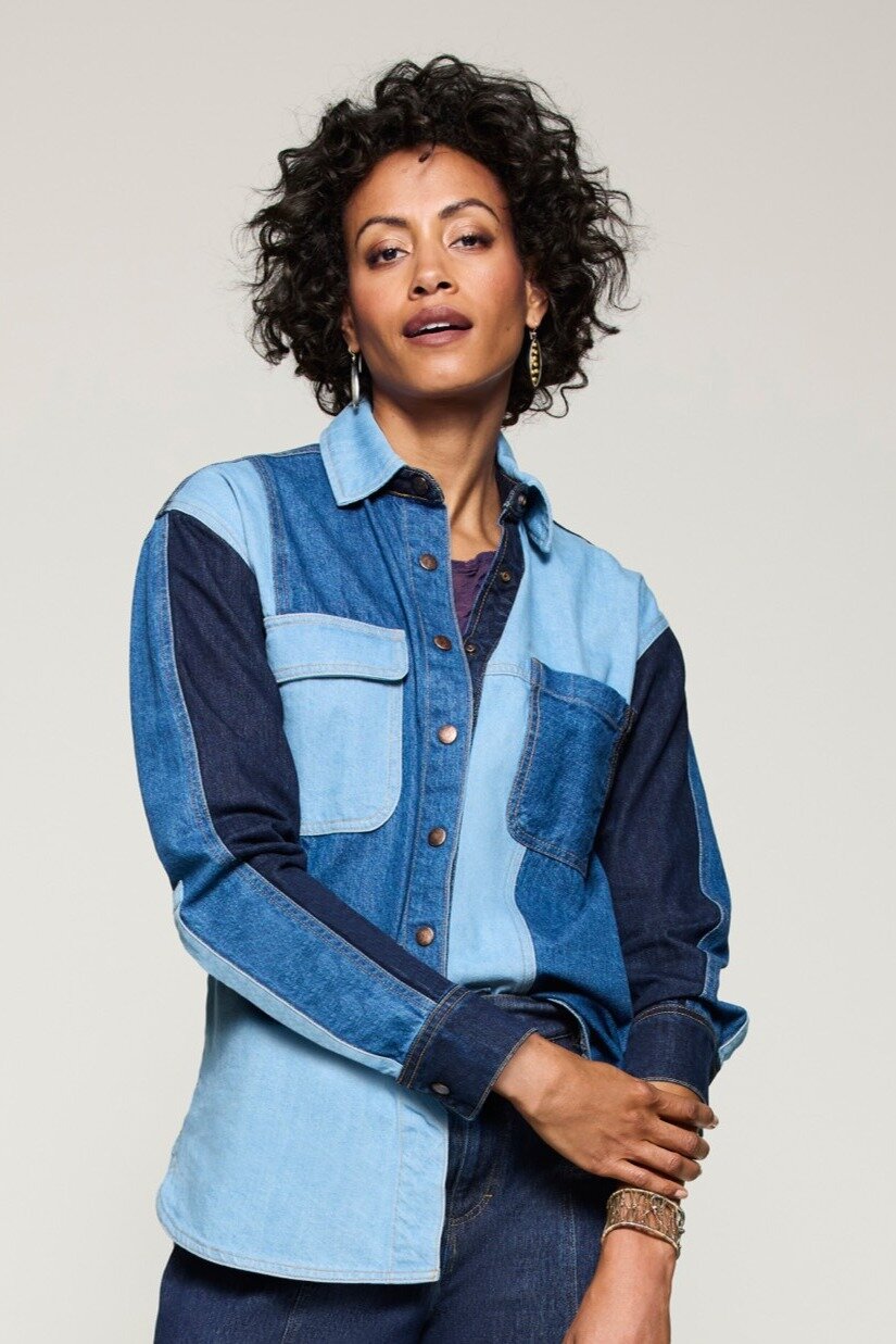 Denim Titan Shirt · Artful Home