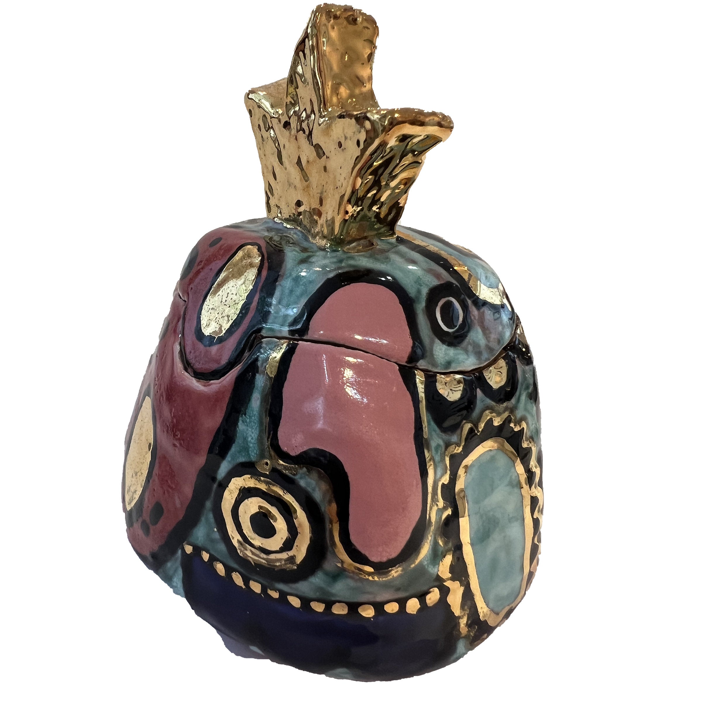 Vibrant Multicolor Ceramic Box