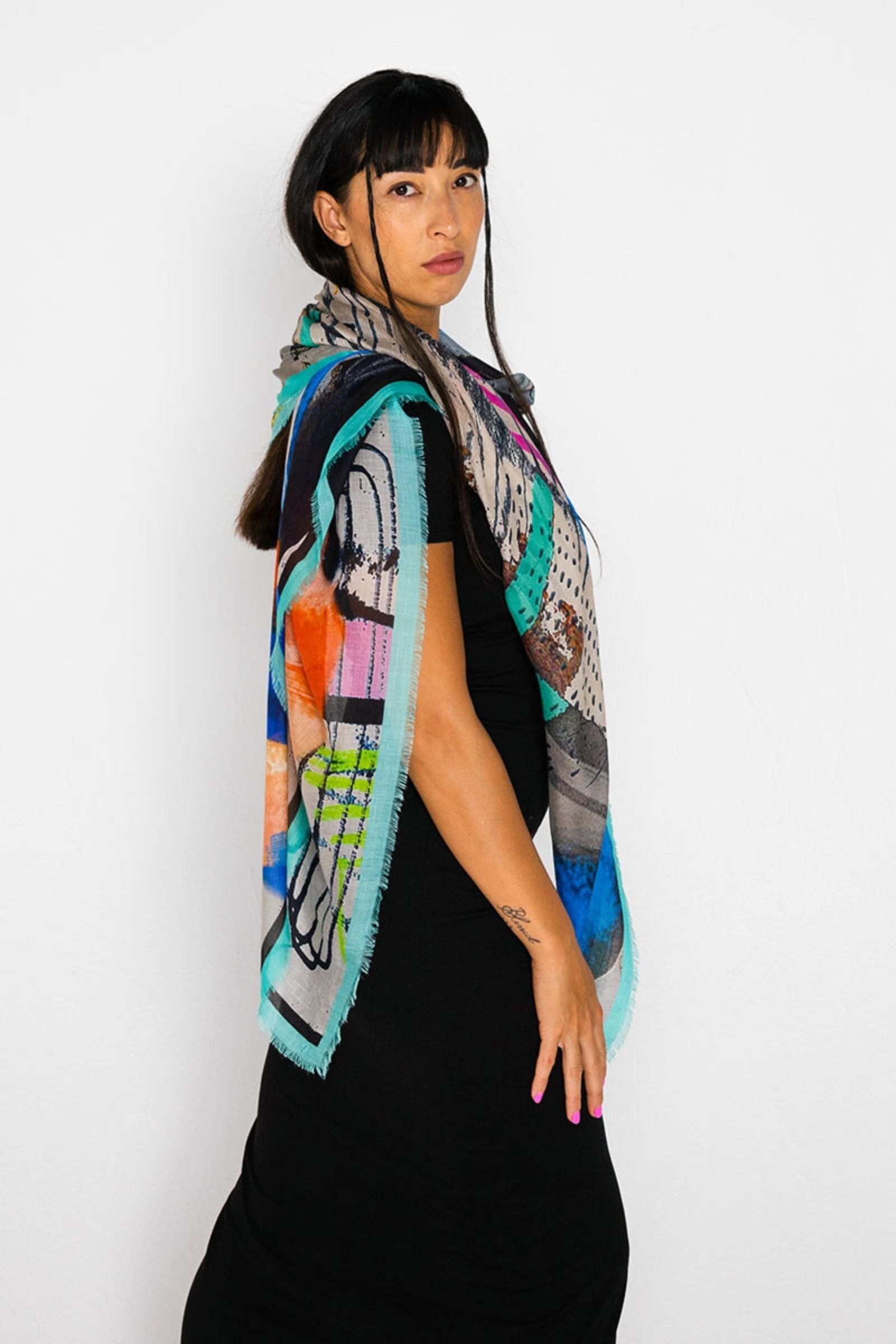 Echo Silk Modal Scarf