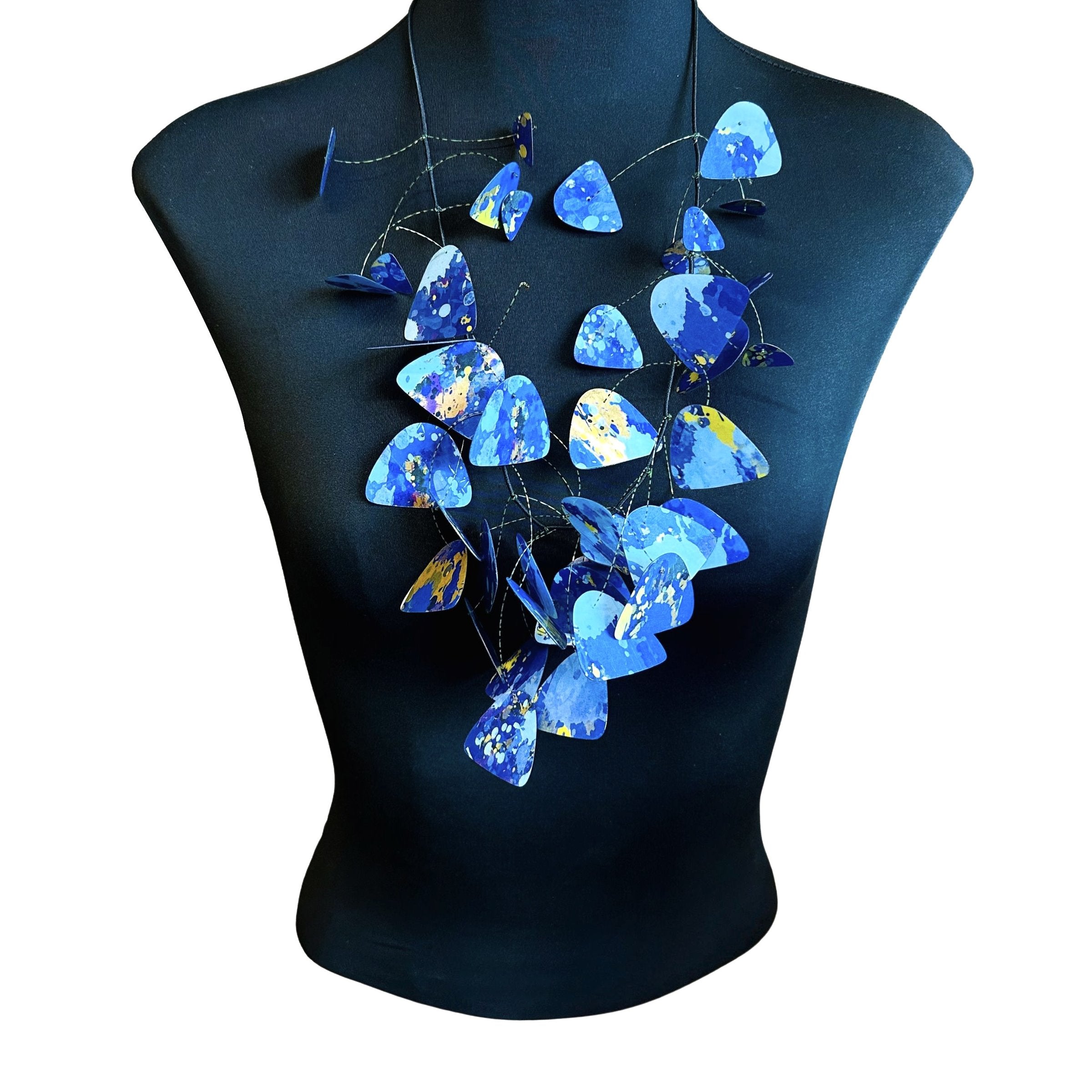 Blue Skies Kinetic Necklace