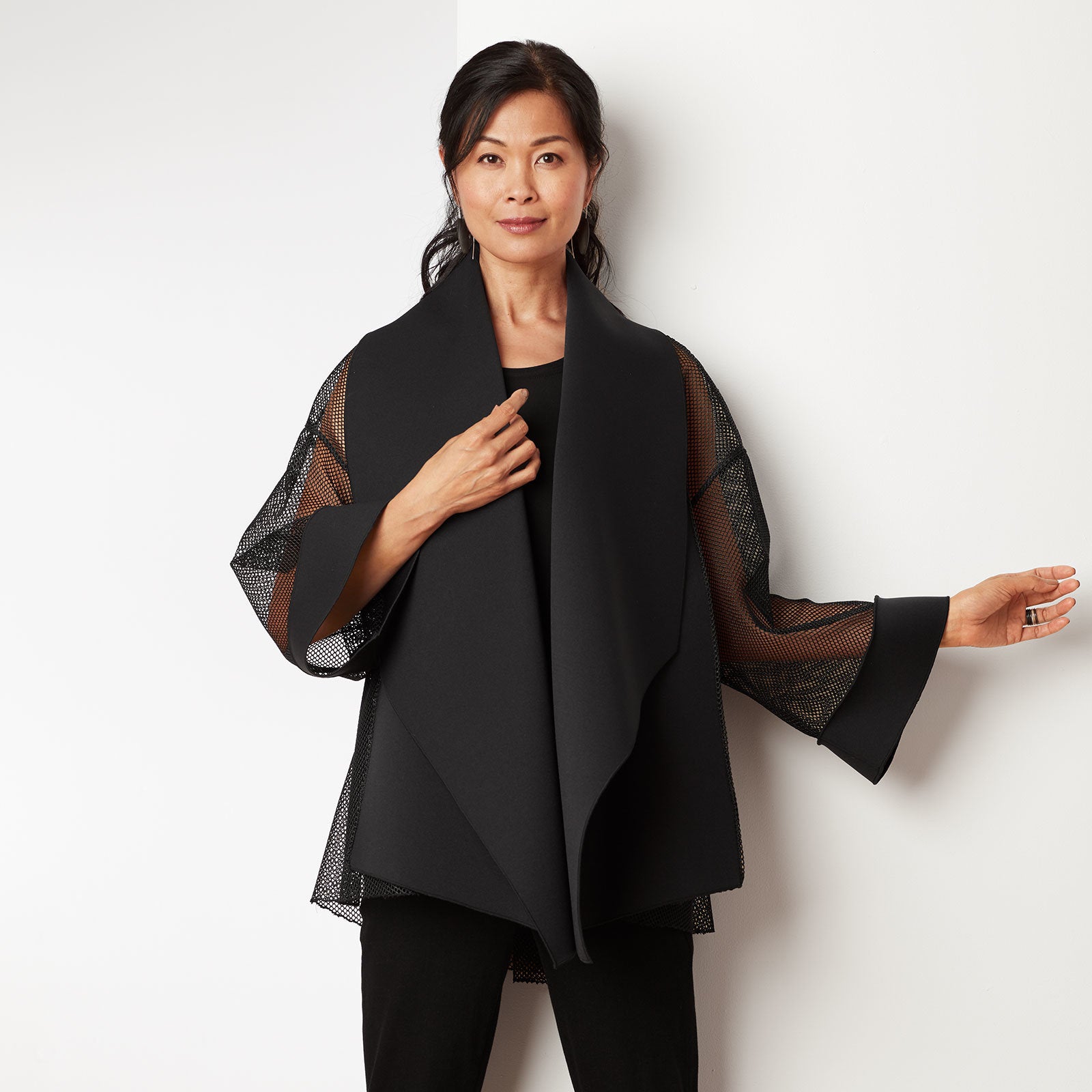 Neoprene and Mesh Swing Jacket