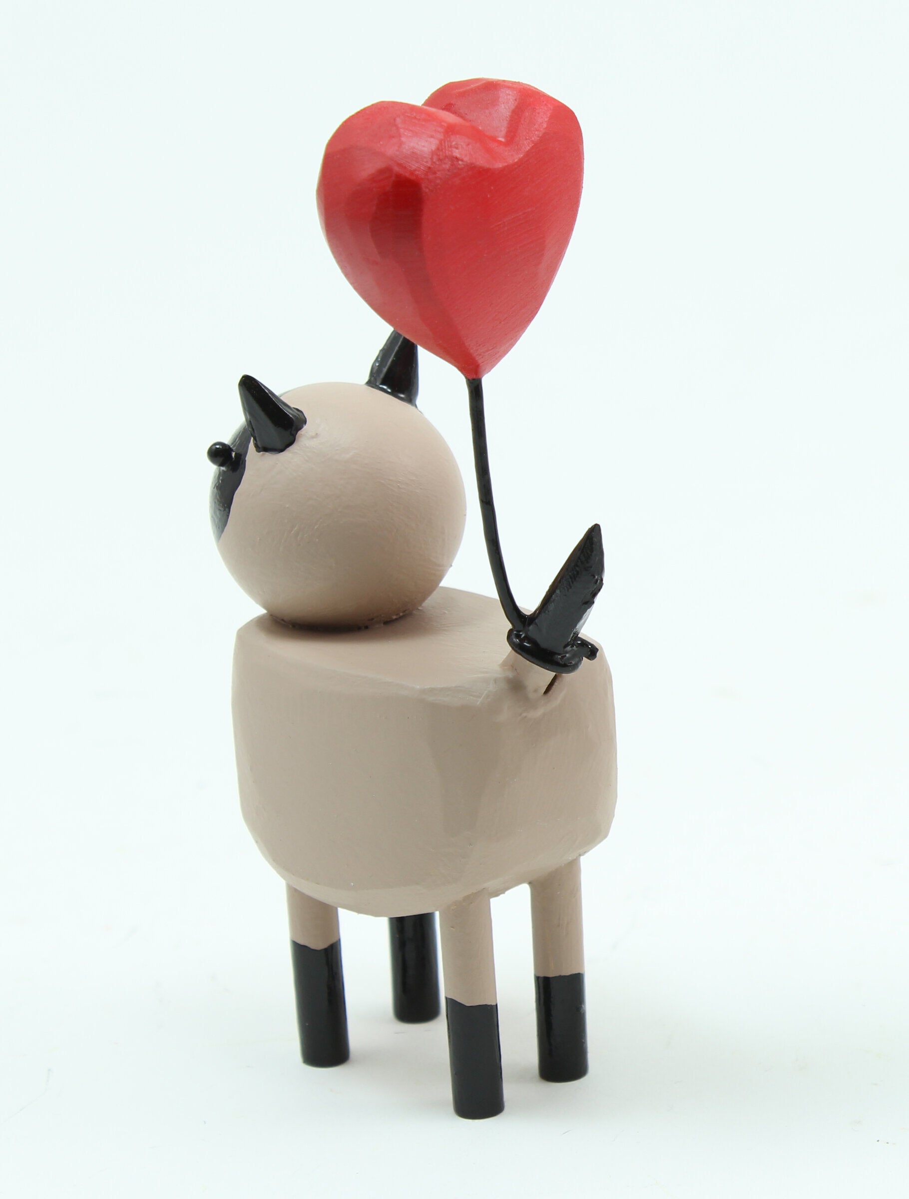 Kitties with Heart Balloons