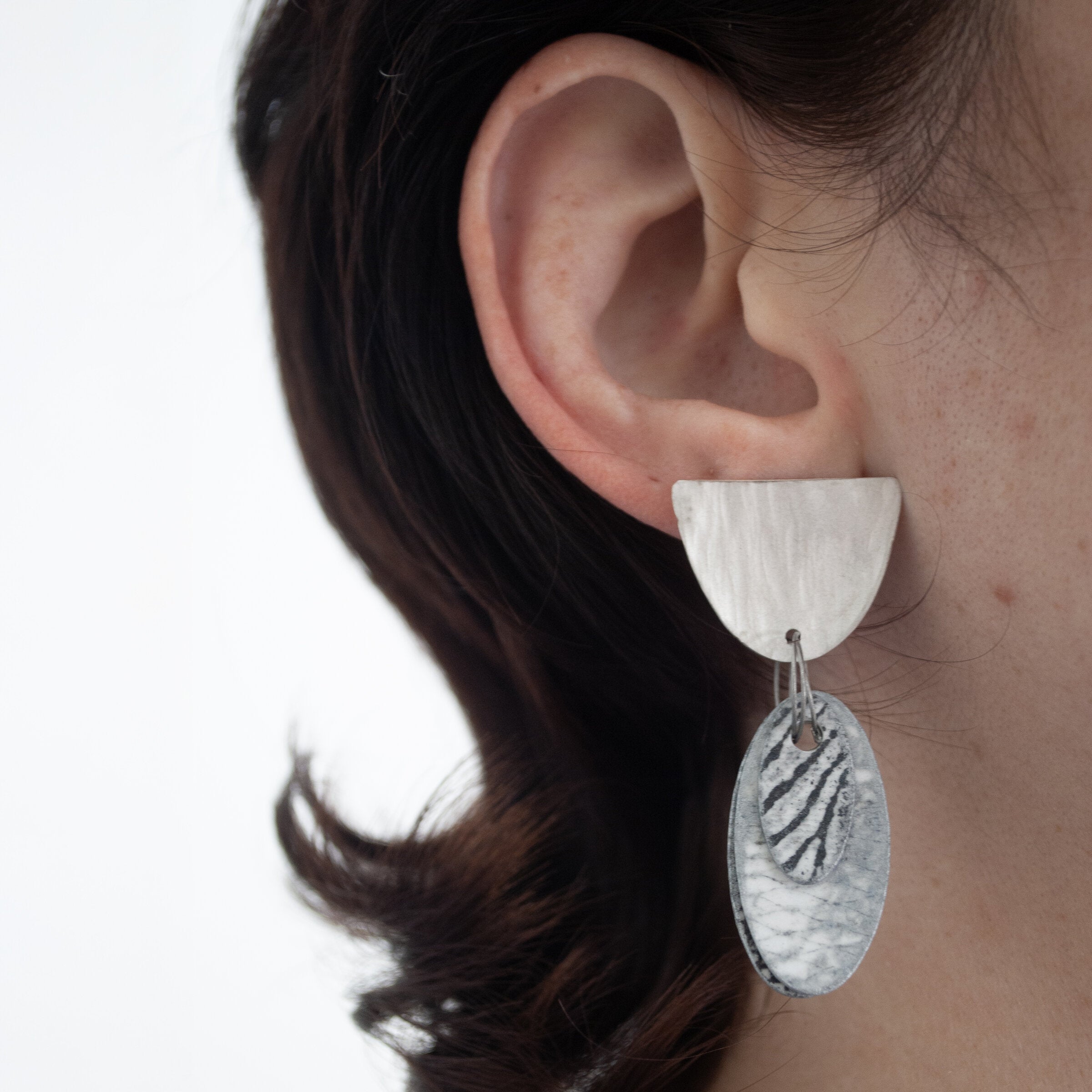 Printmaker's Earrings