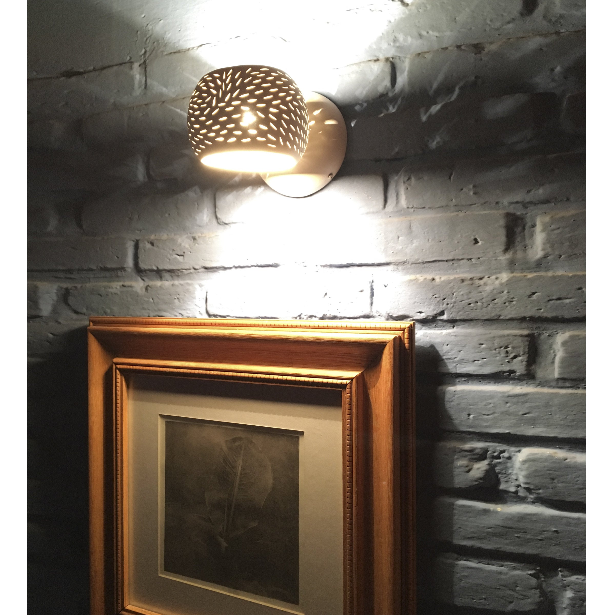 Claylight Porcupine Sconce