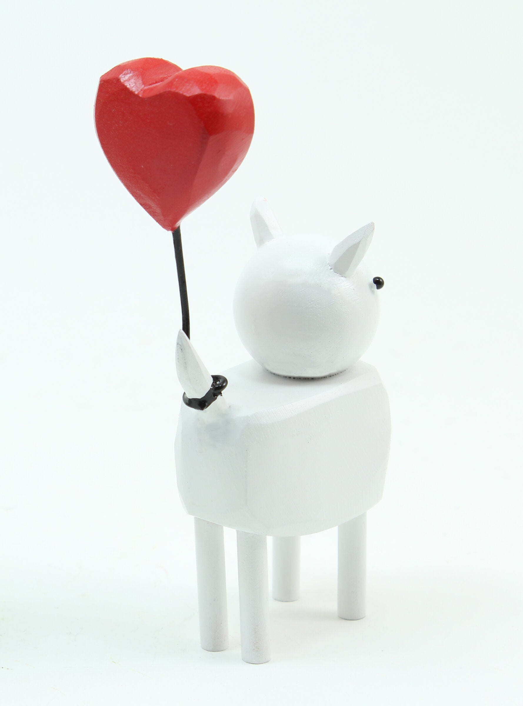 Kitties with Heart Balloons