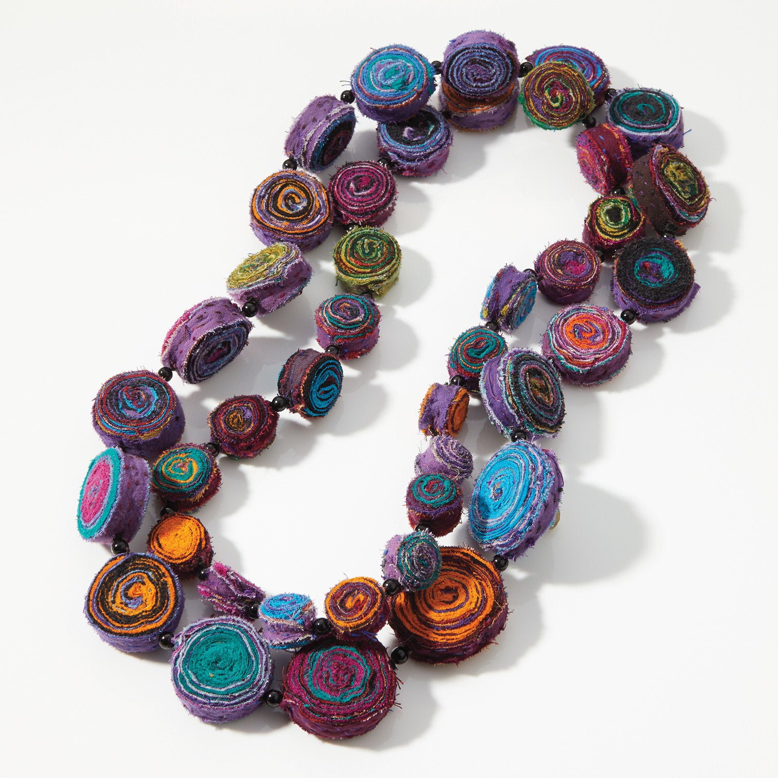 Multicolored Eddy Long Necklace
