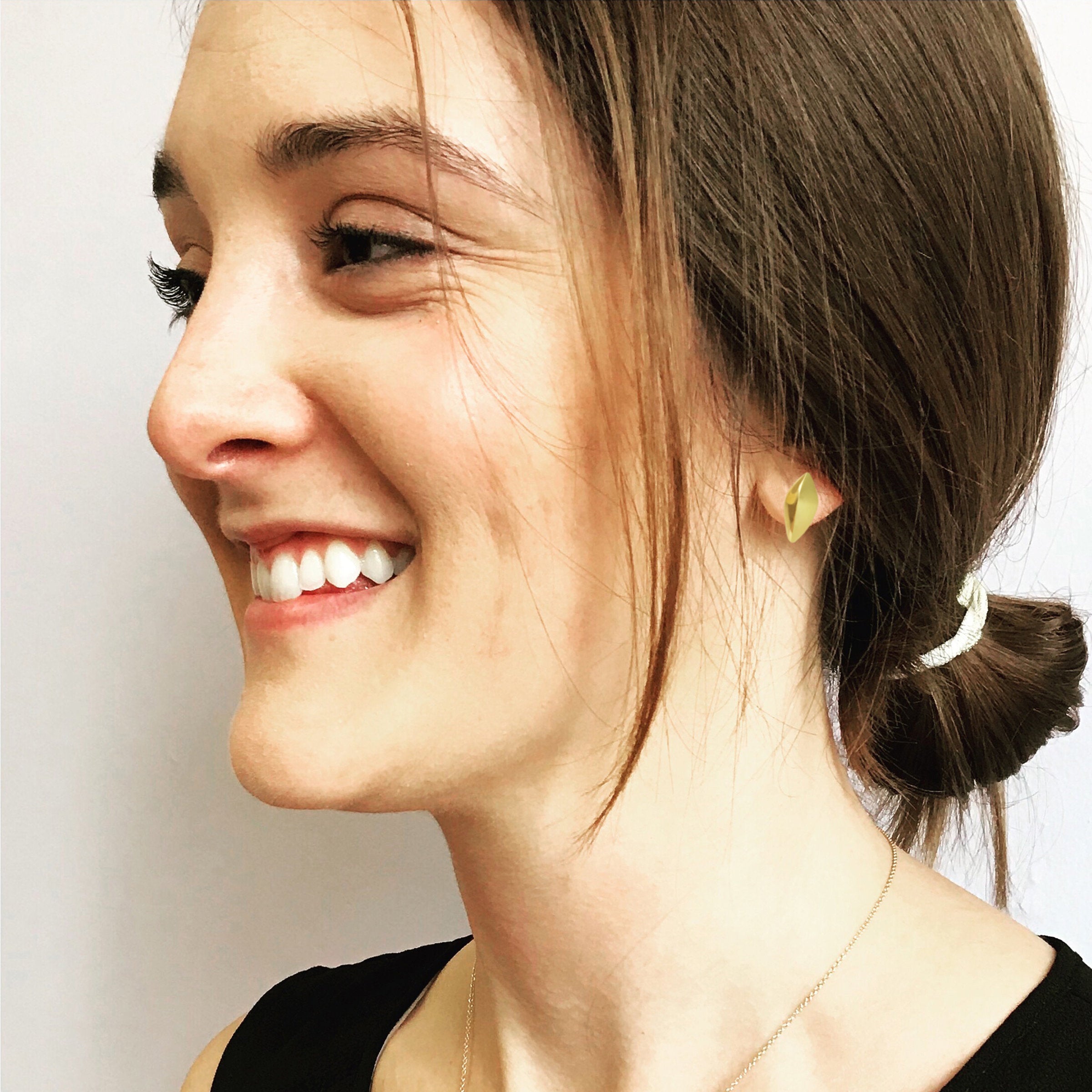 Modern Collection Leaf Earrings
