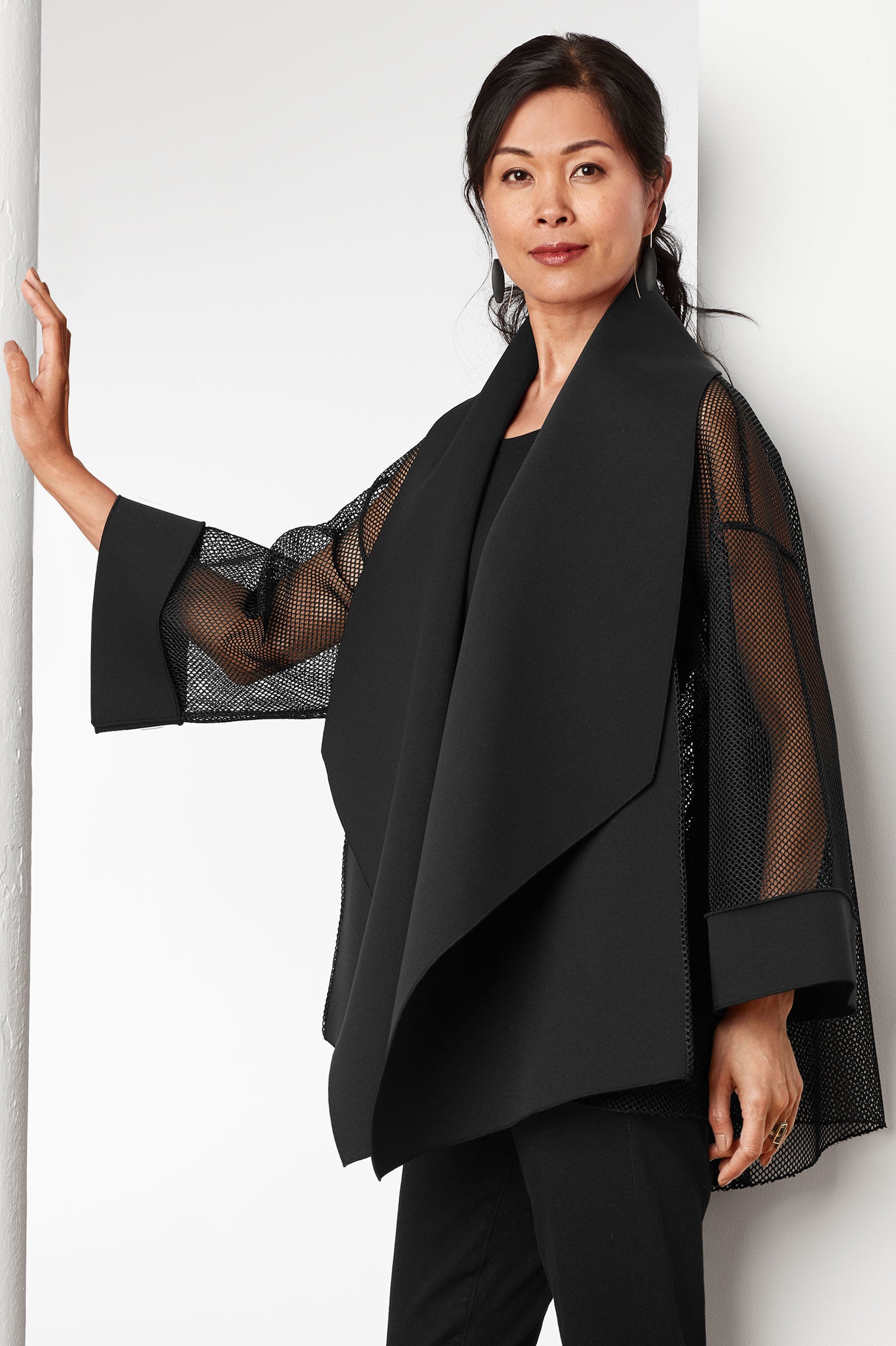 Neoprene and Mesh Swing Jacket