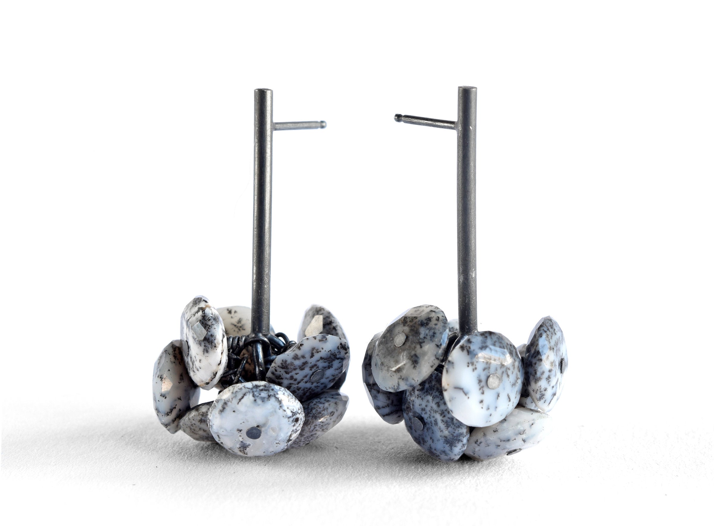 Opal Seed Capsule Earrings