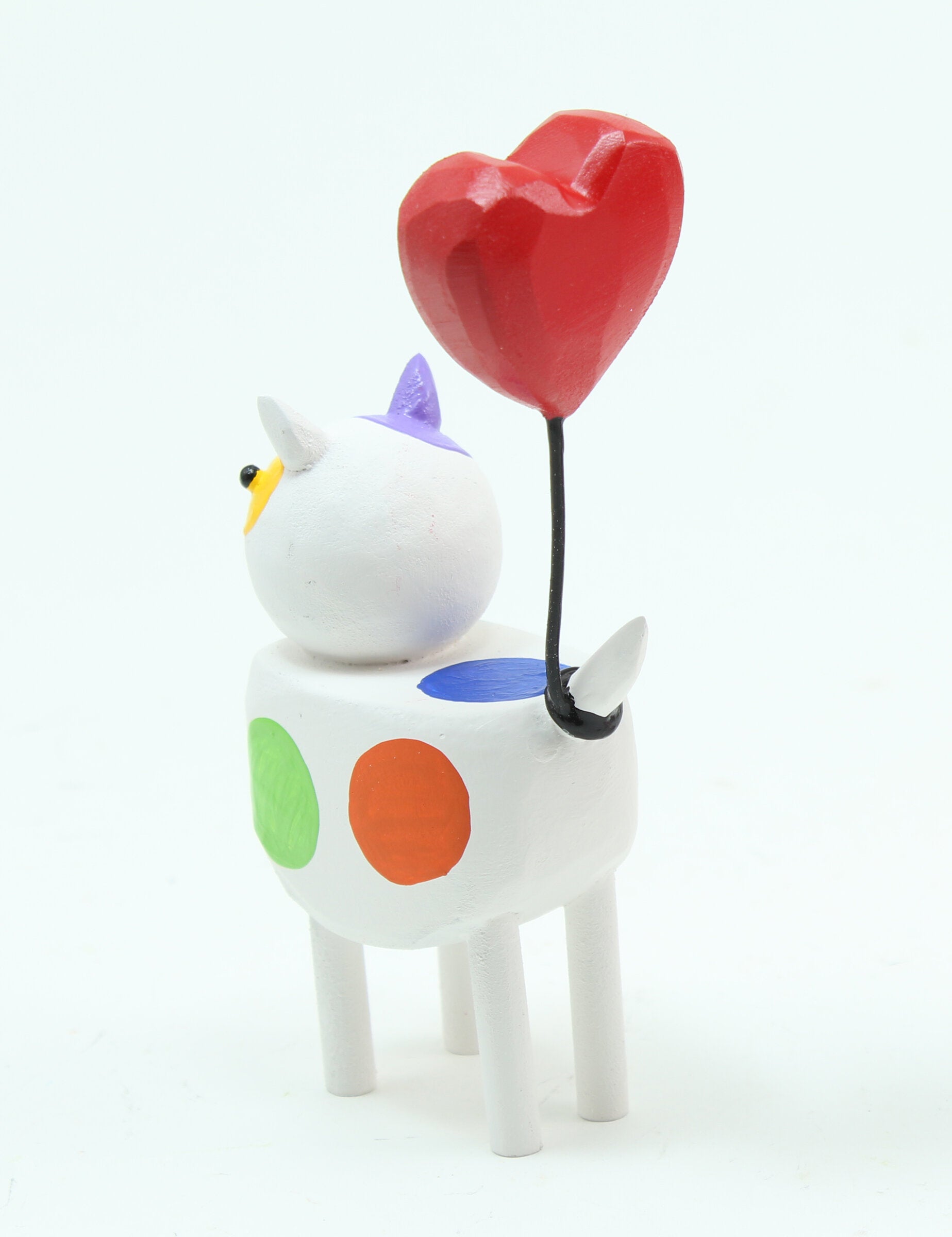 Kitties with Heart Balloons