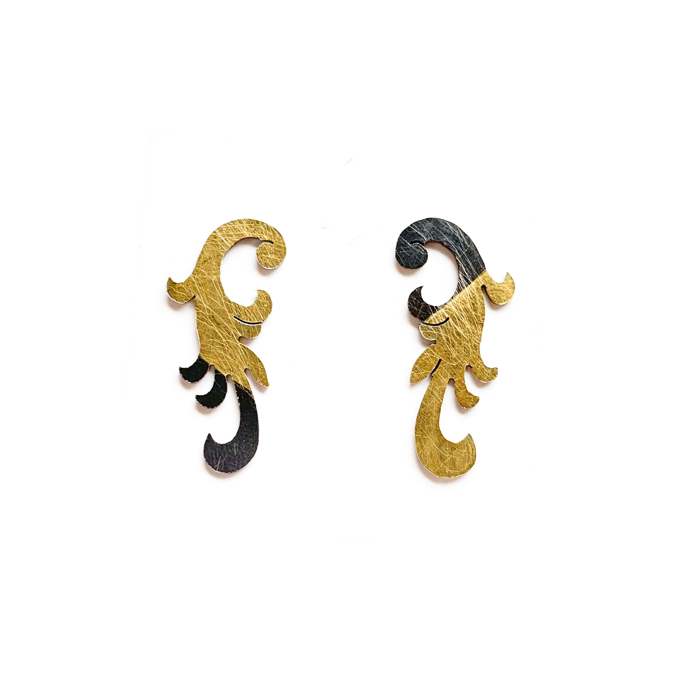 Rococo Birds of Paradise Earrings