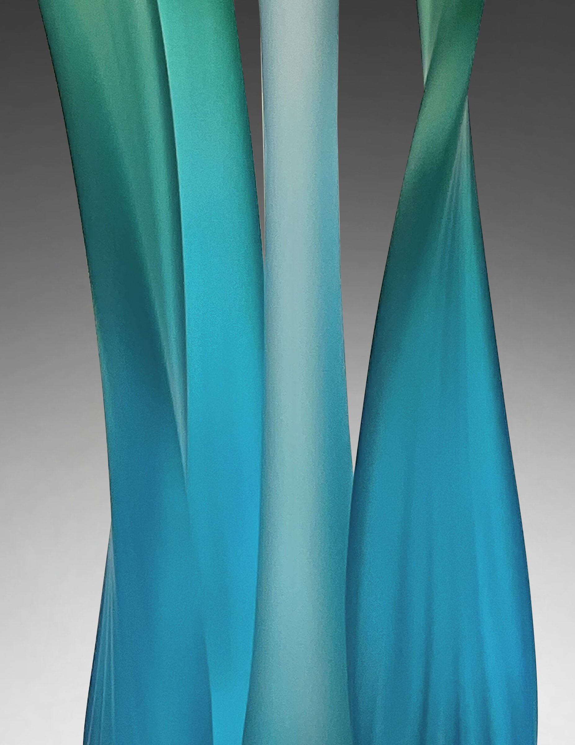 Heron in the Marsh, Turquoise