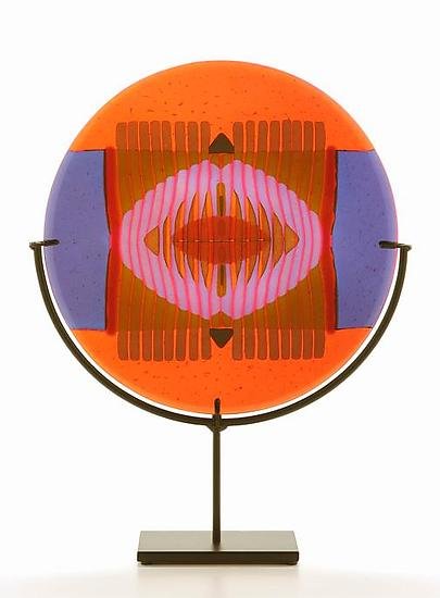 Orange/Lavender Medallion