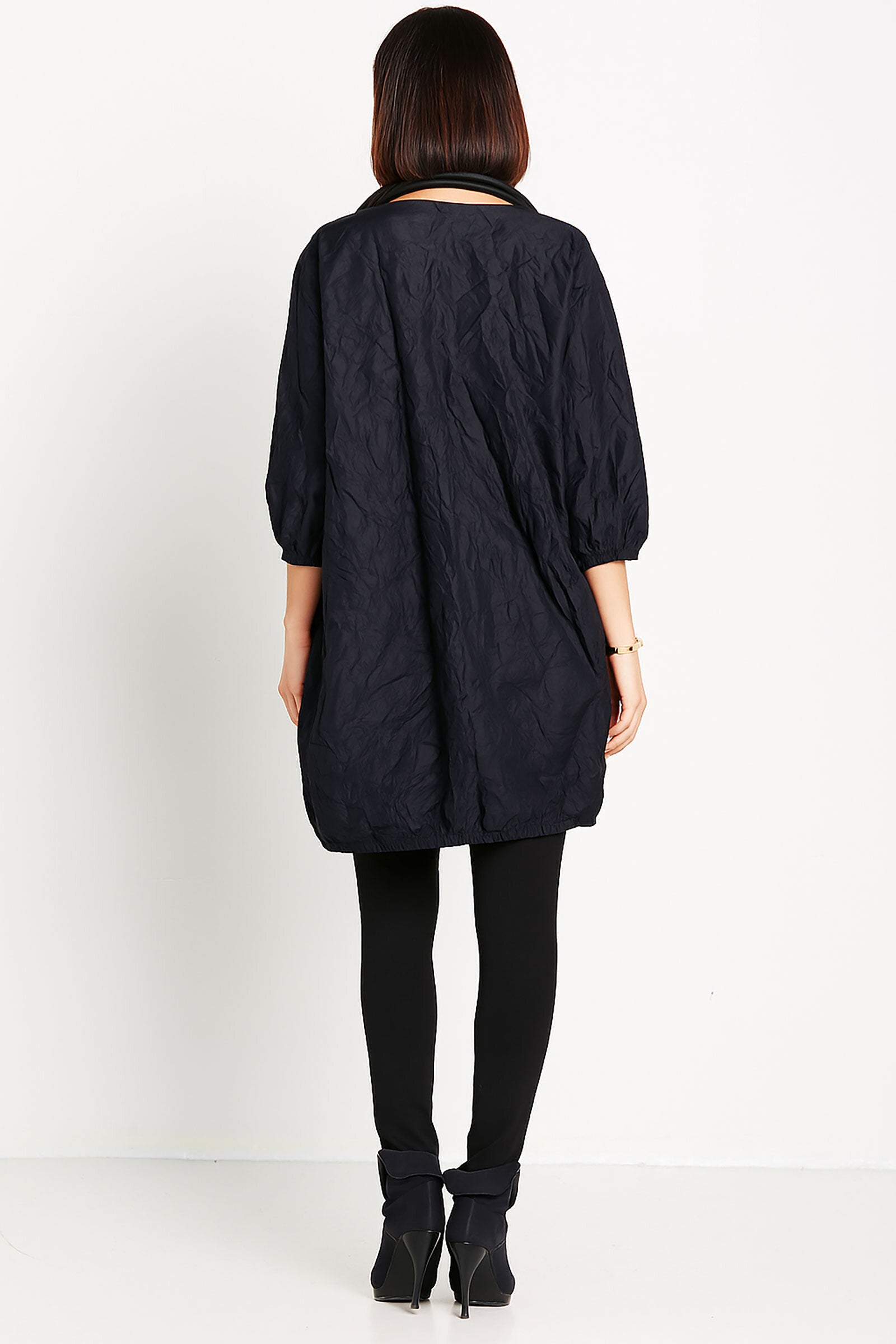 Crushed Nylon Dress