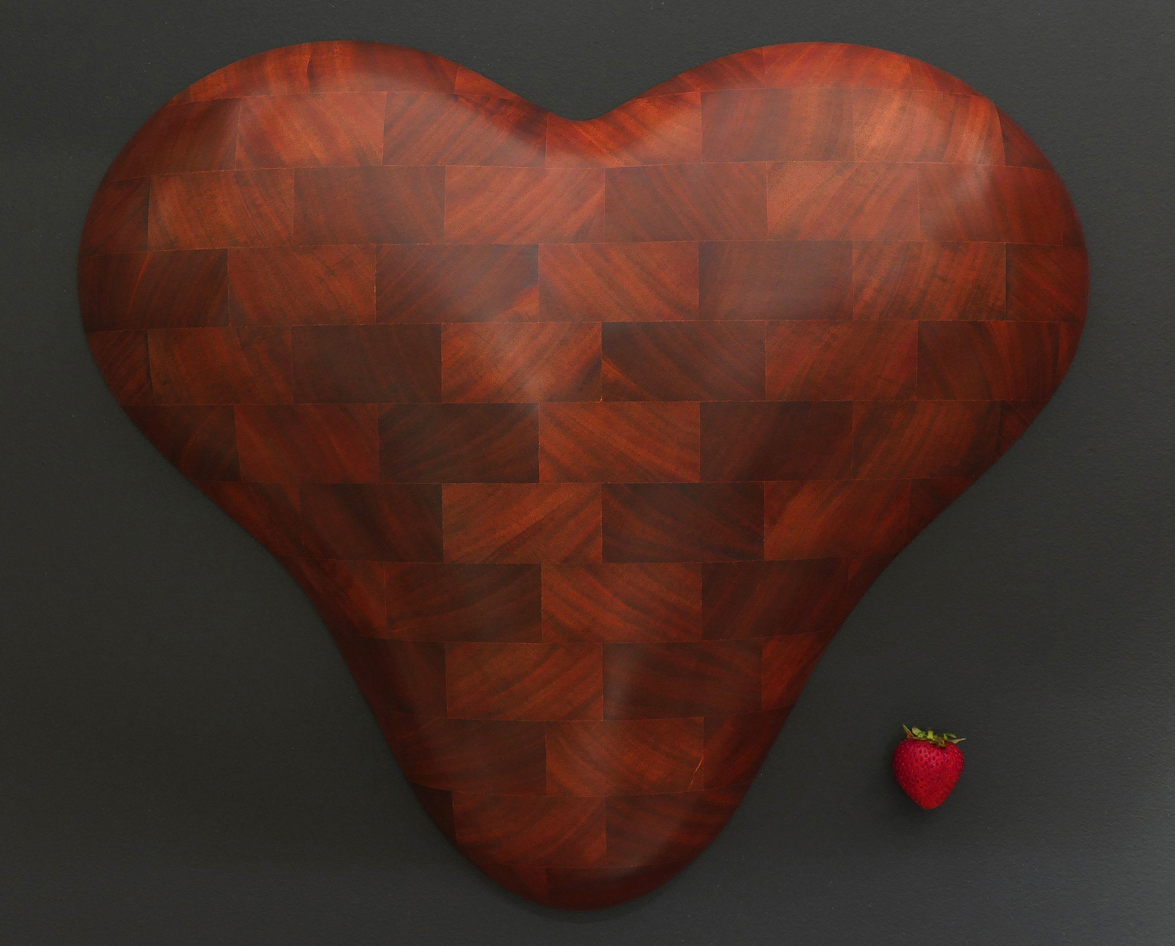 Brick Heart Wall Sculpture