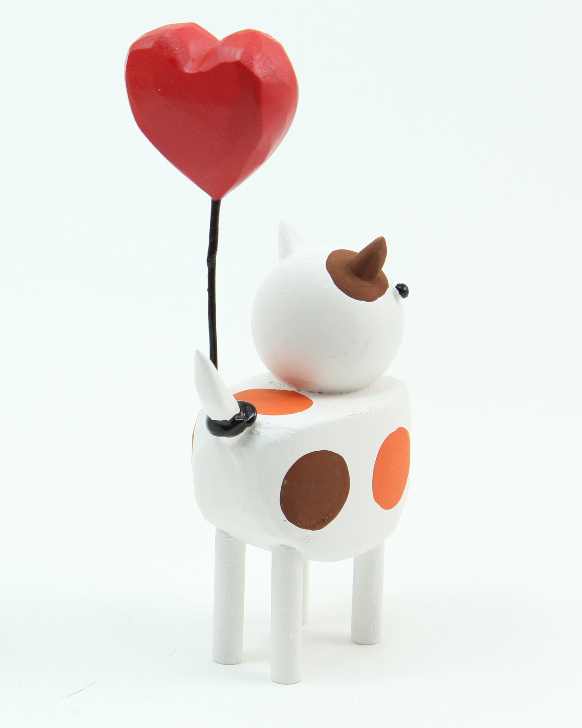 Kitties with Heart Balloons