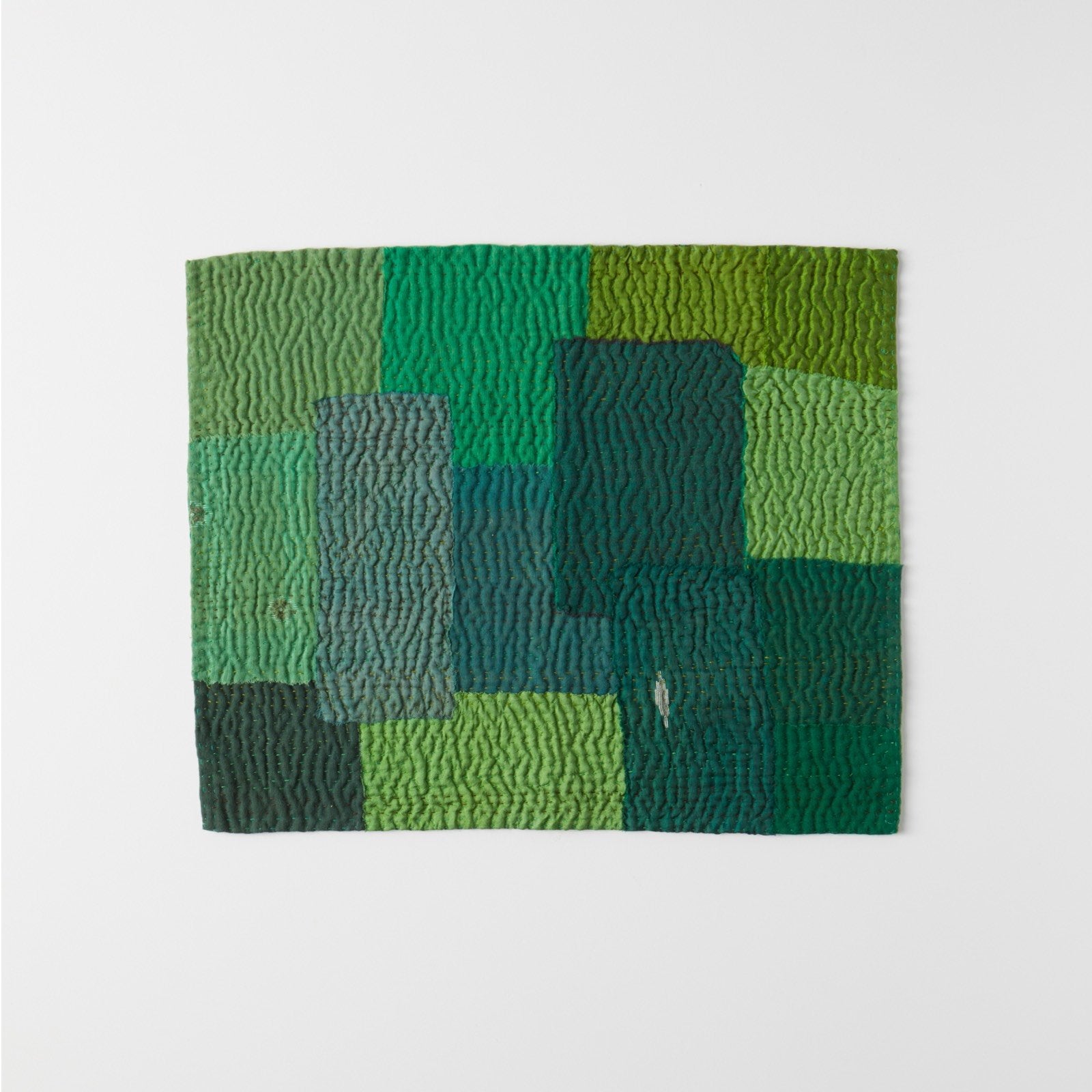 Mosaic Fray Kantha Placemat