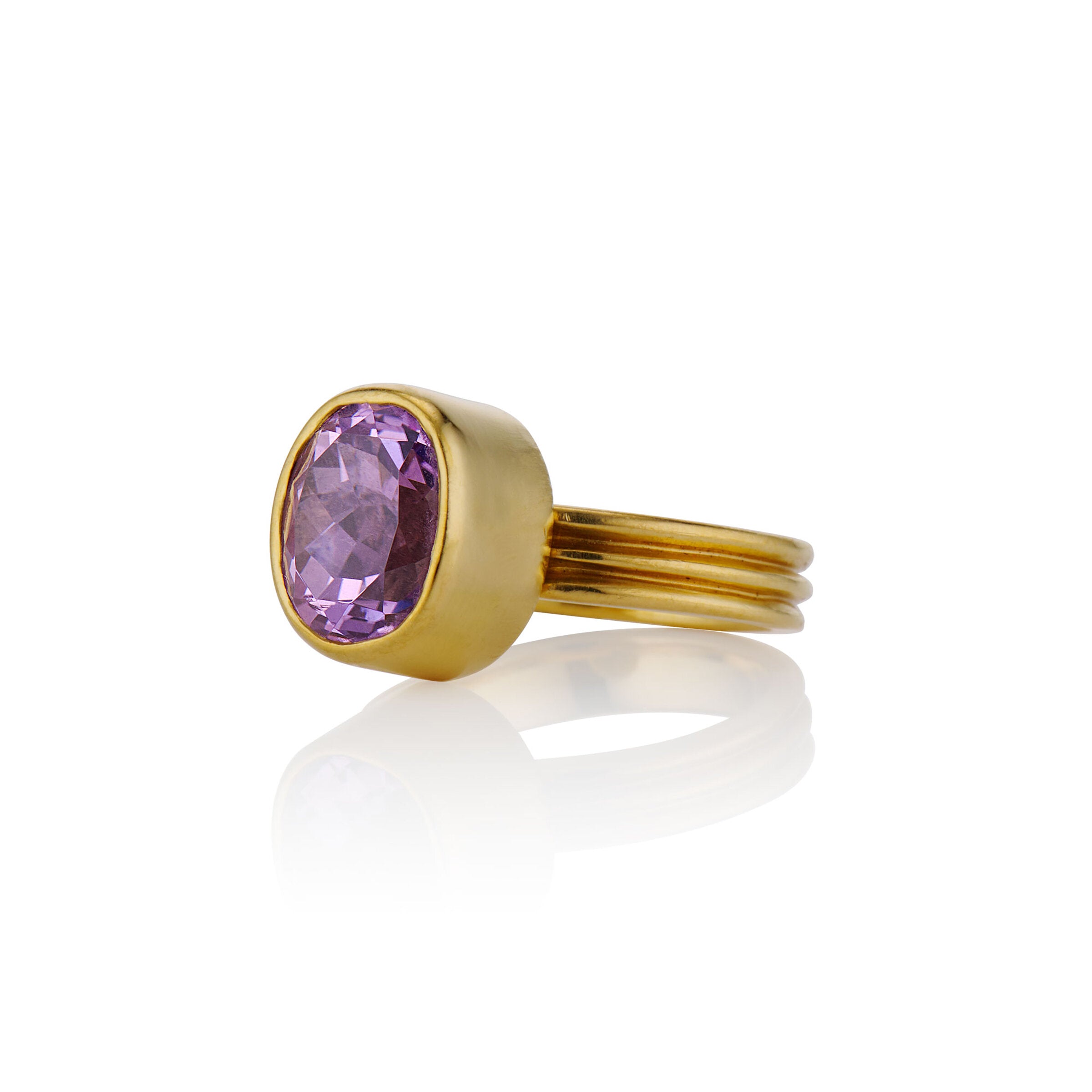 Kunzite Odin Ring