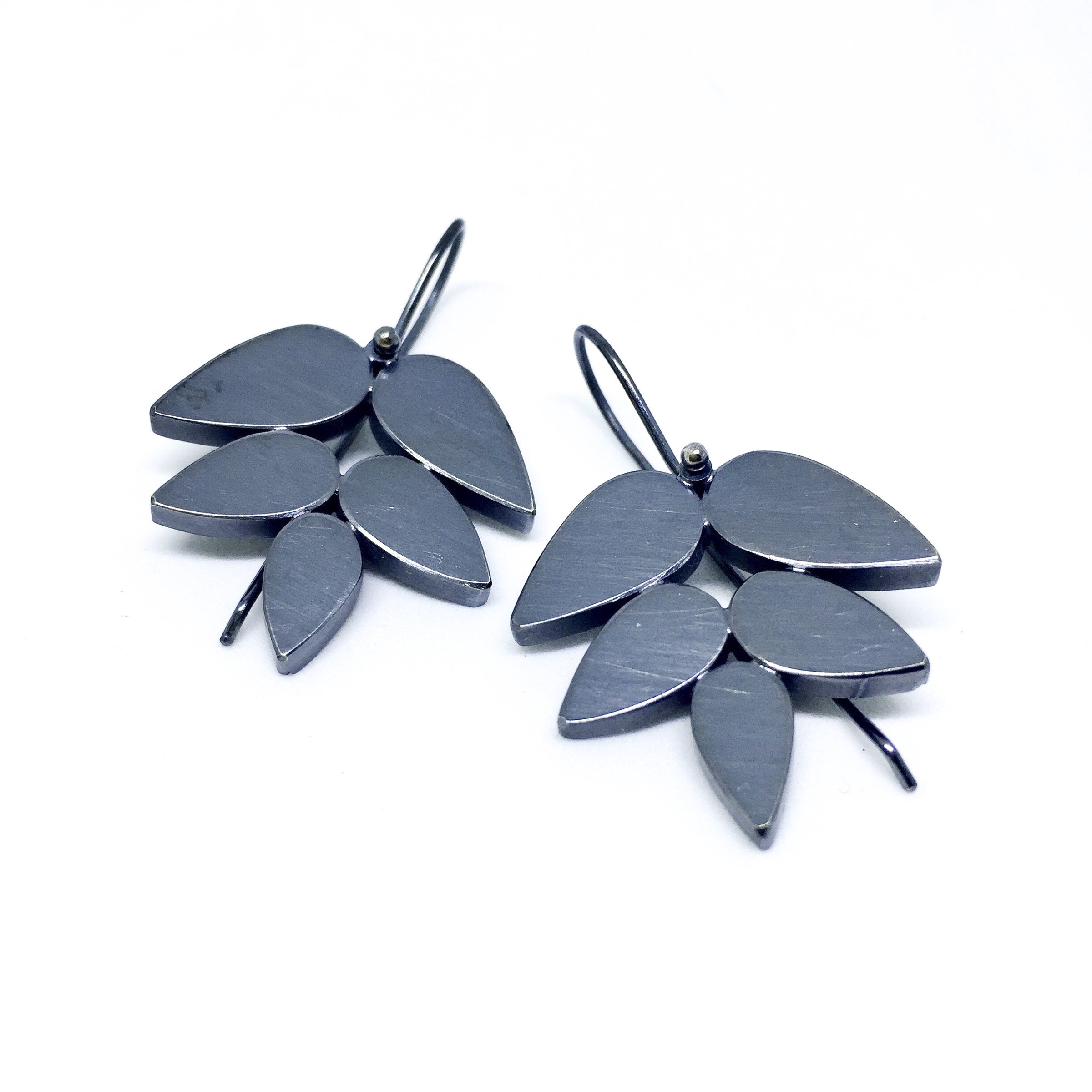 oxidized sterling silver