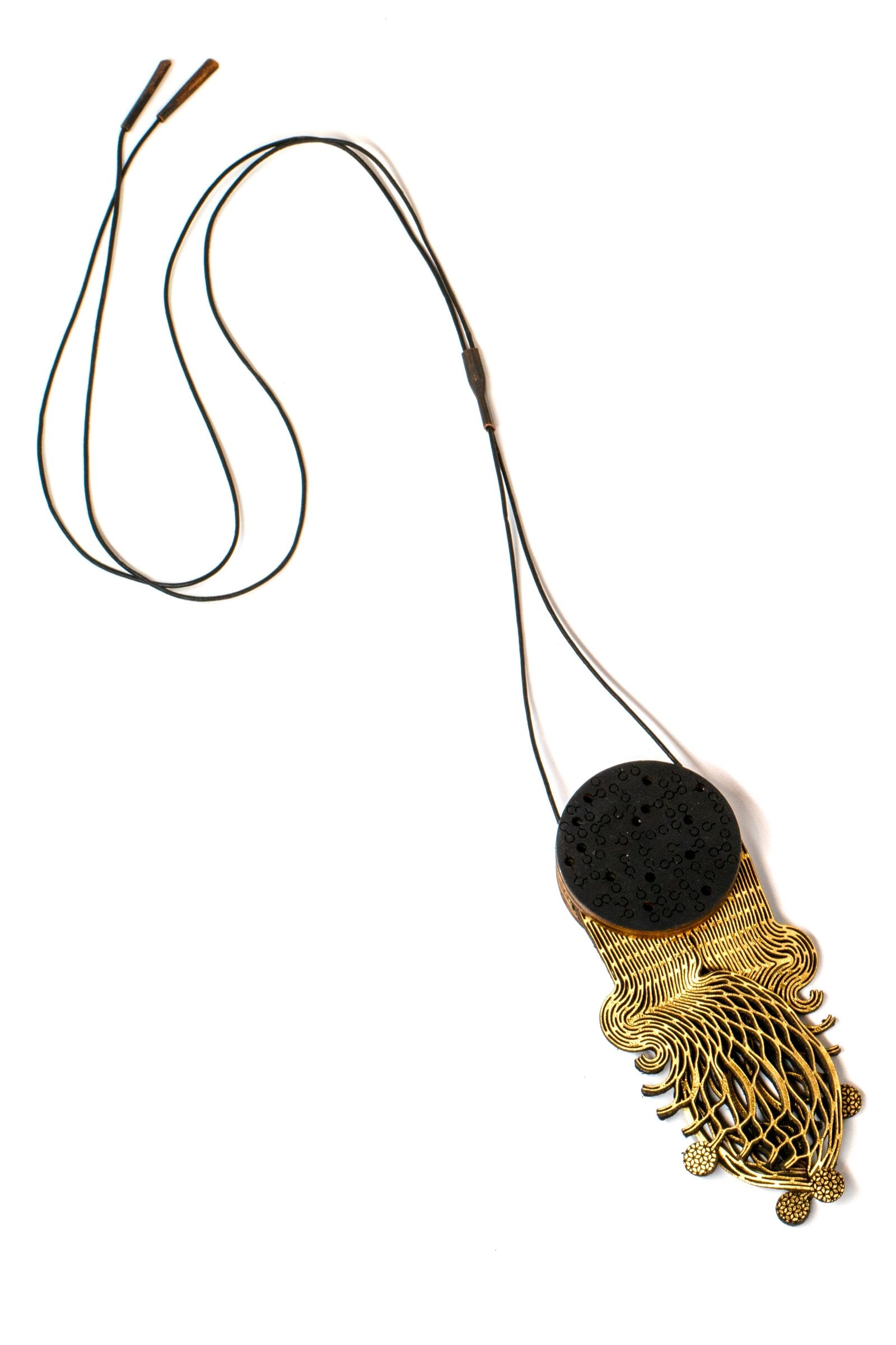 Gold Metallic Leather