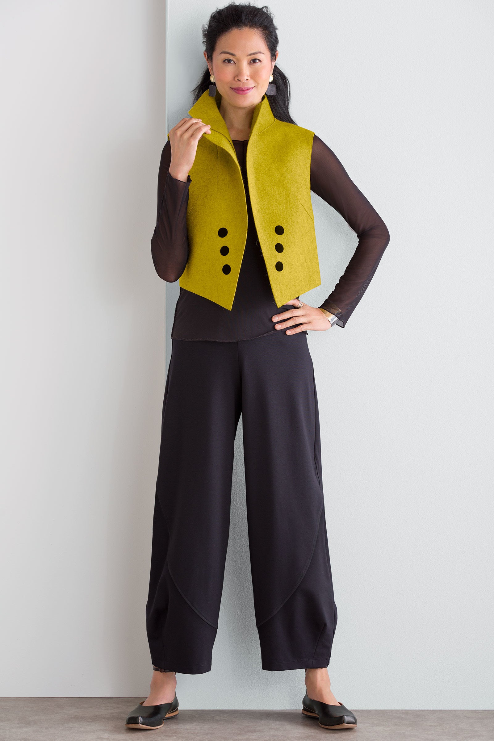 shown with wide smile pant by spirithouse