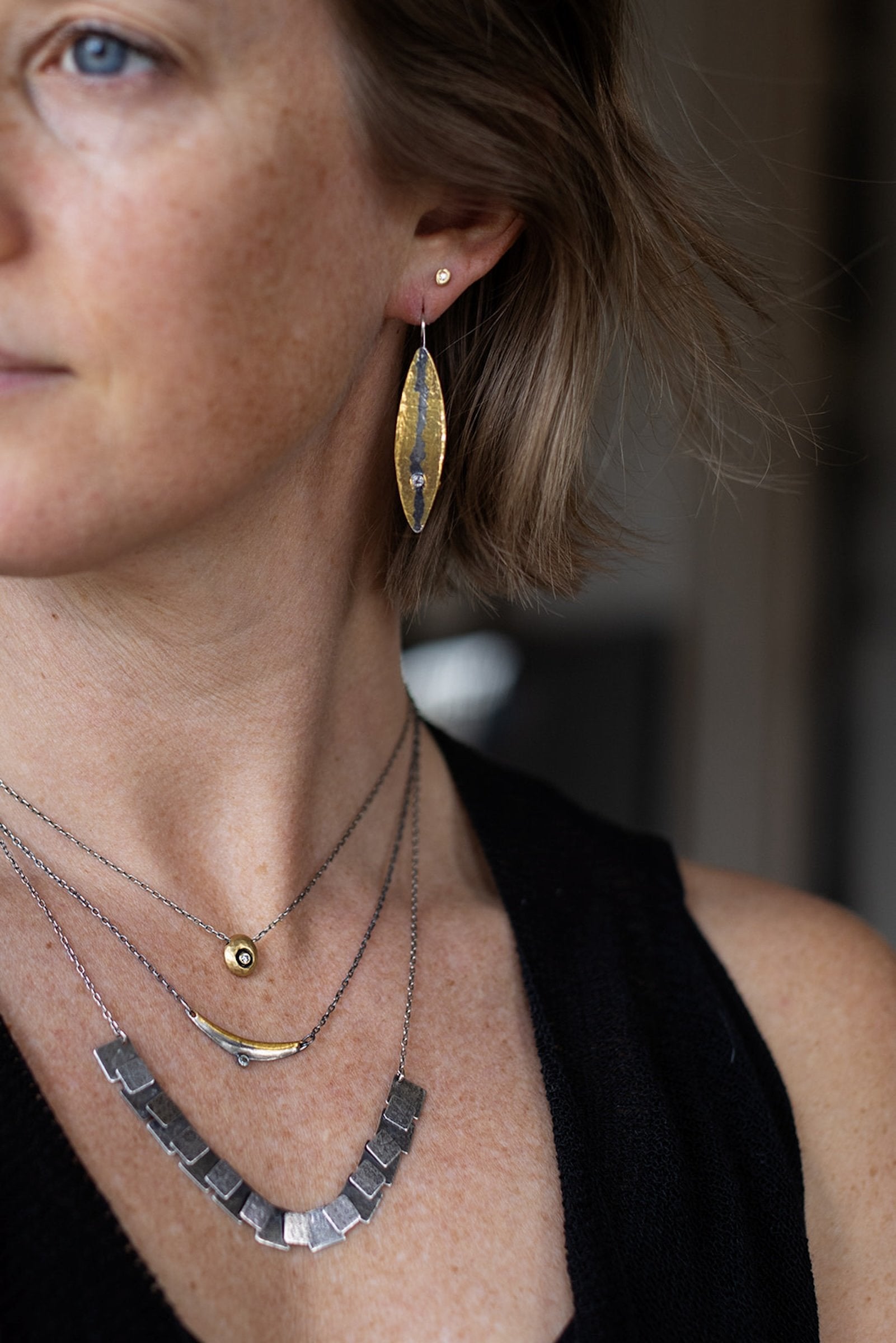Split Leaves Earrings