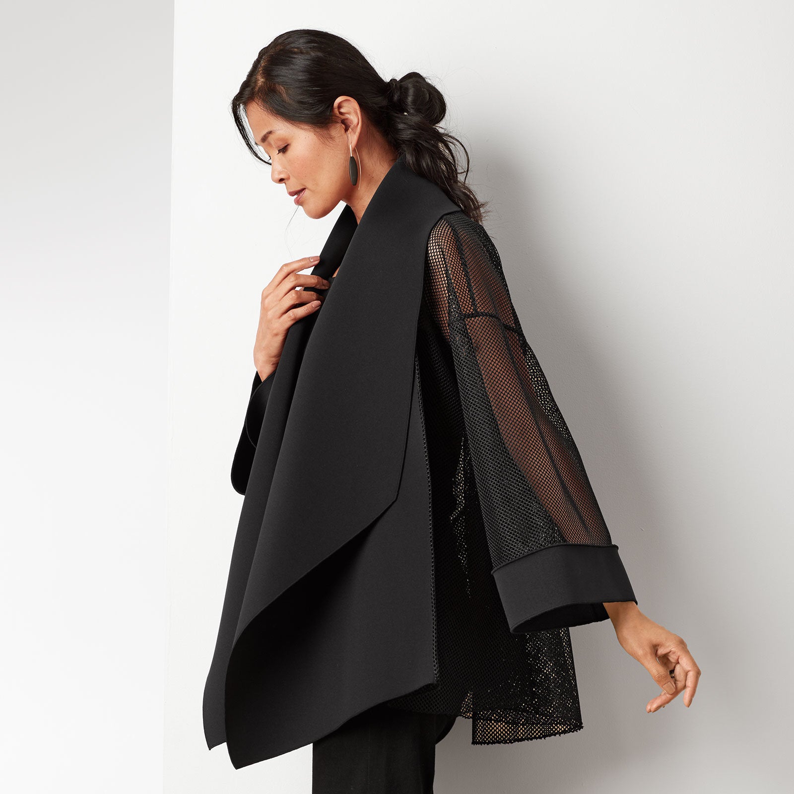 Neoprene and Mesh Swing Jacket