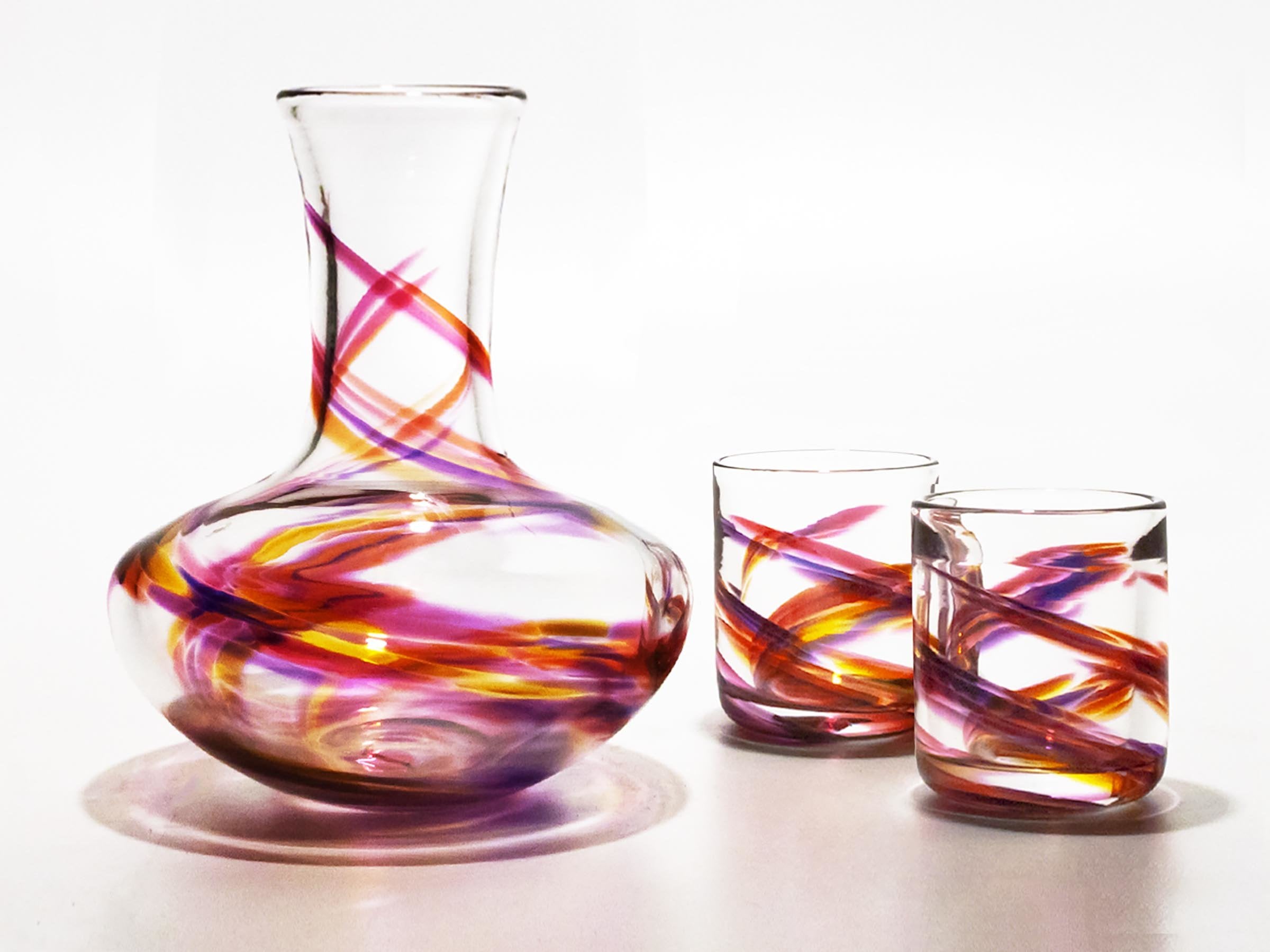 violet pink sunshine