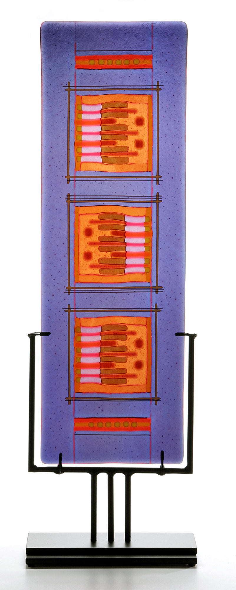 Orange Lavender 3 Square