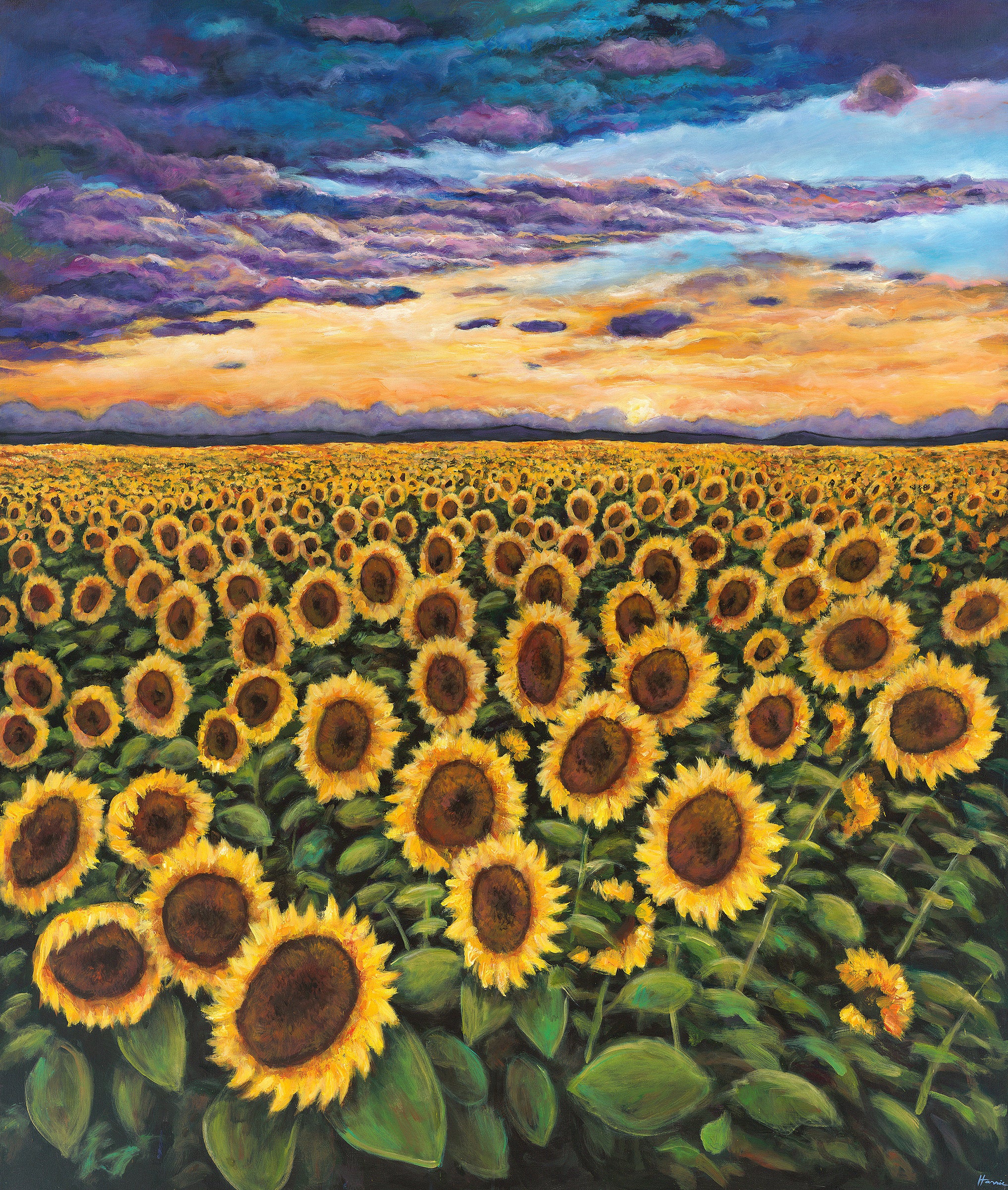 Sunset Starburst · Artful Home