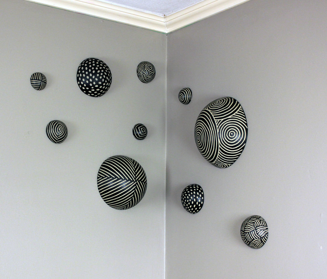 Random Pattern Wall Balls
