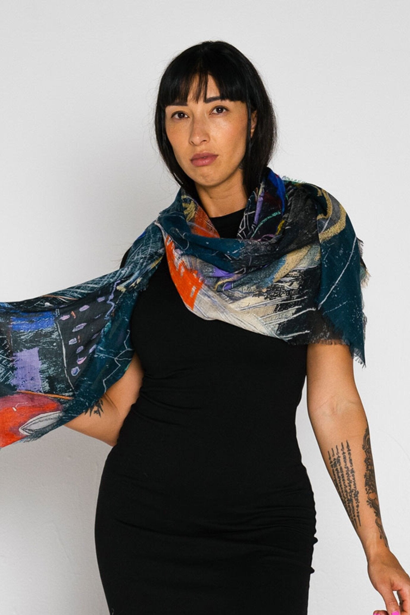 Prestige Silk Modal Scarf