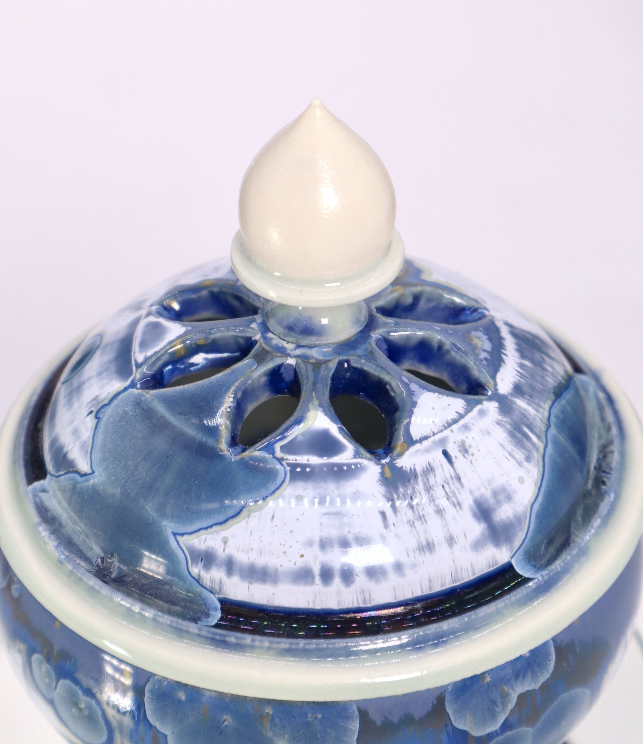 Deep Blue Incense Burner