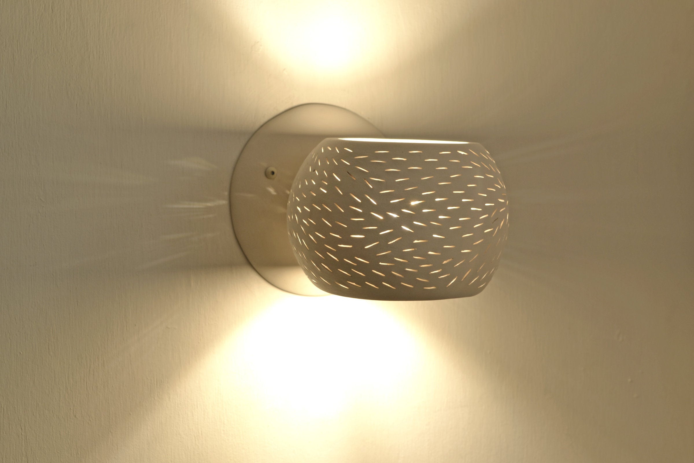 Claylight Porcupine Sconce