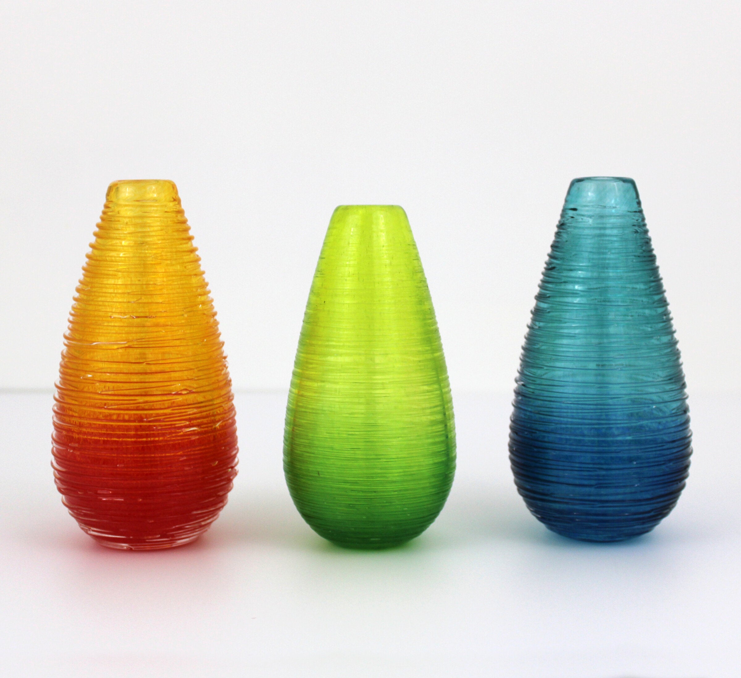 Shimmer Vases in Brights