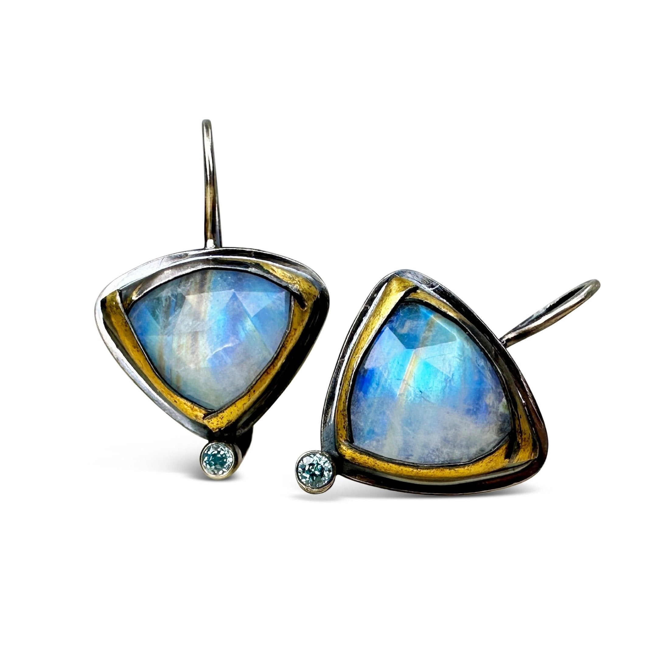 Tri Fold Earrings