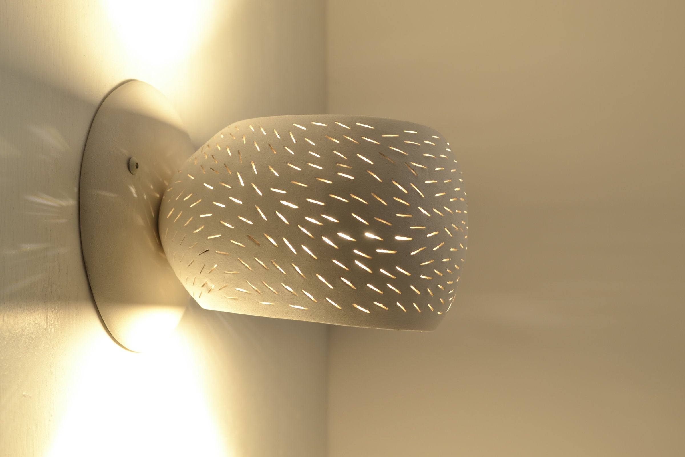 Claylight Porcupine Sconce