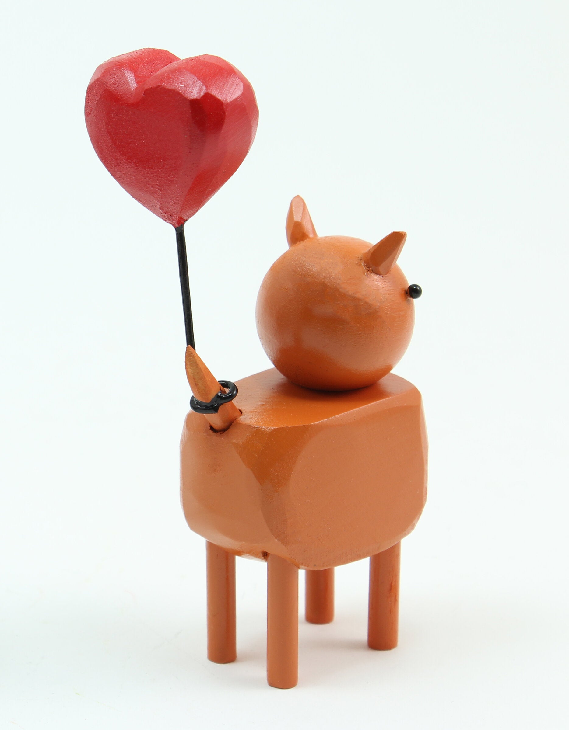 Kitties with Heart Balloons