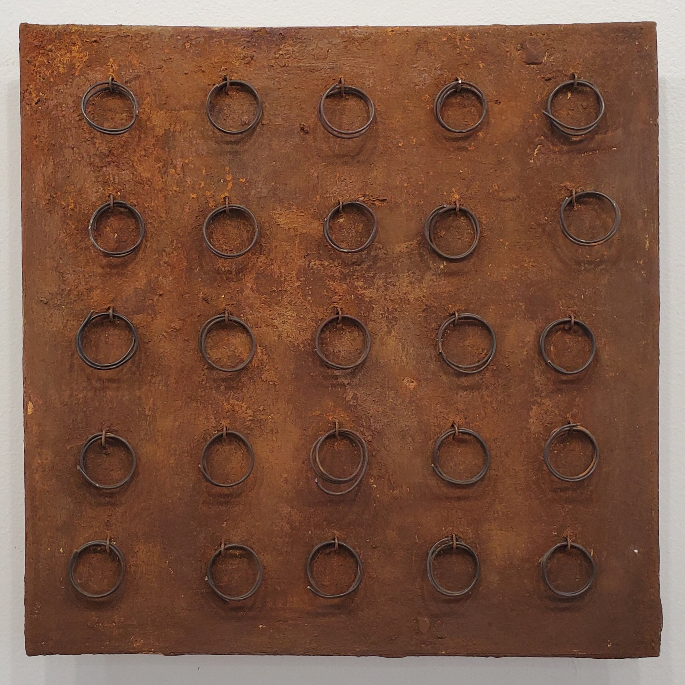 Rust with Wire Rings