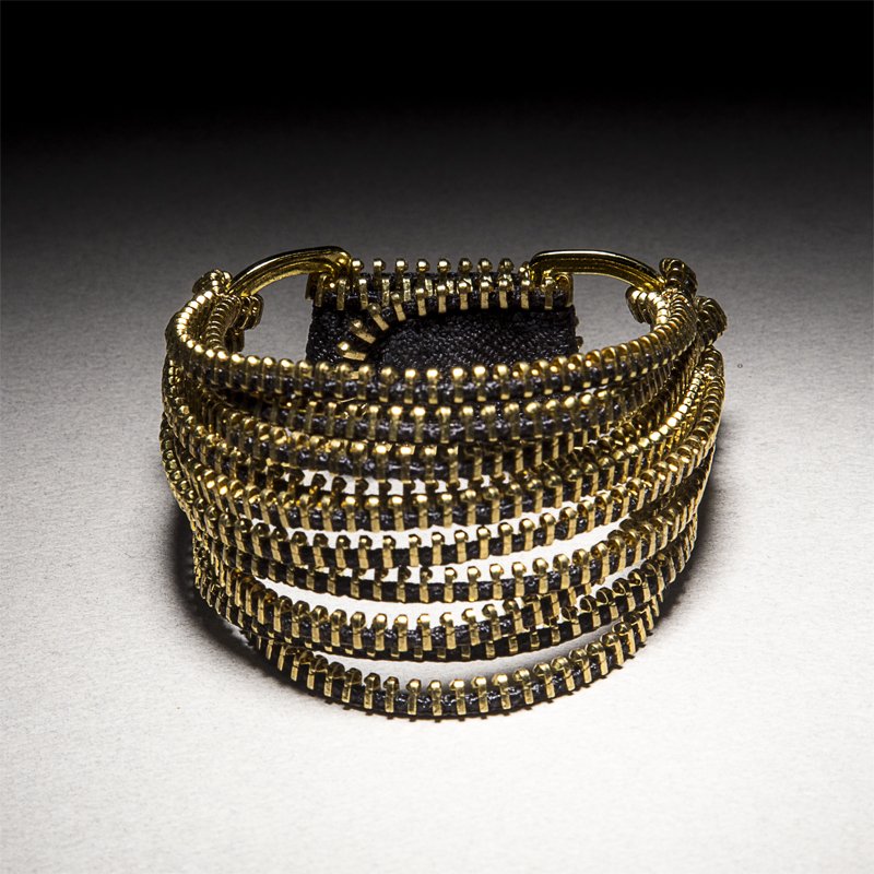 Tress Zipper Bracelet · Artful Home