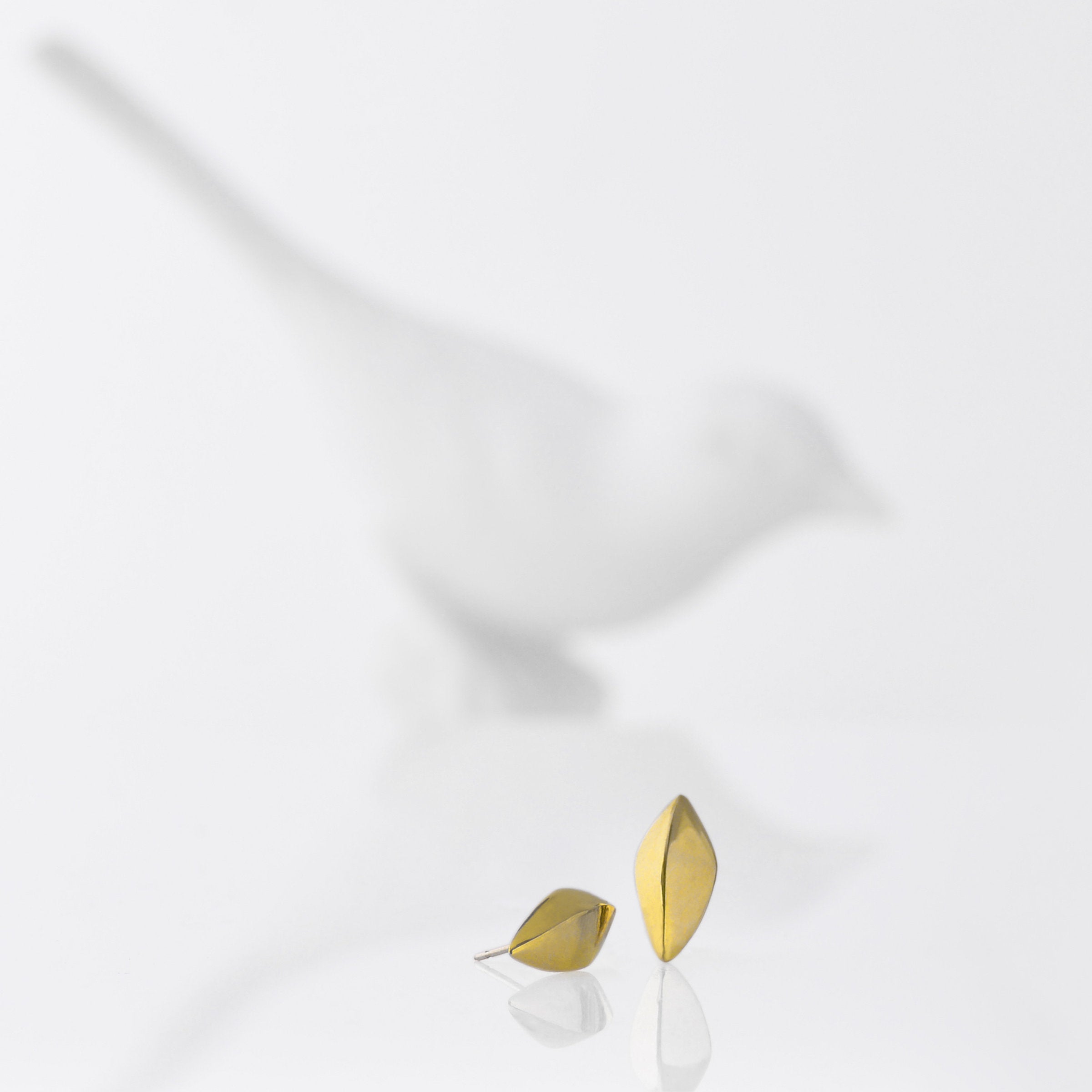 Modern Collection Leaf Earrings