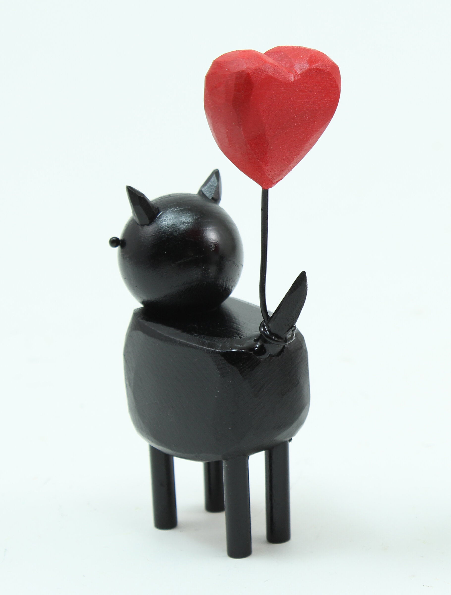 Kitties with Heart Balloons